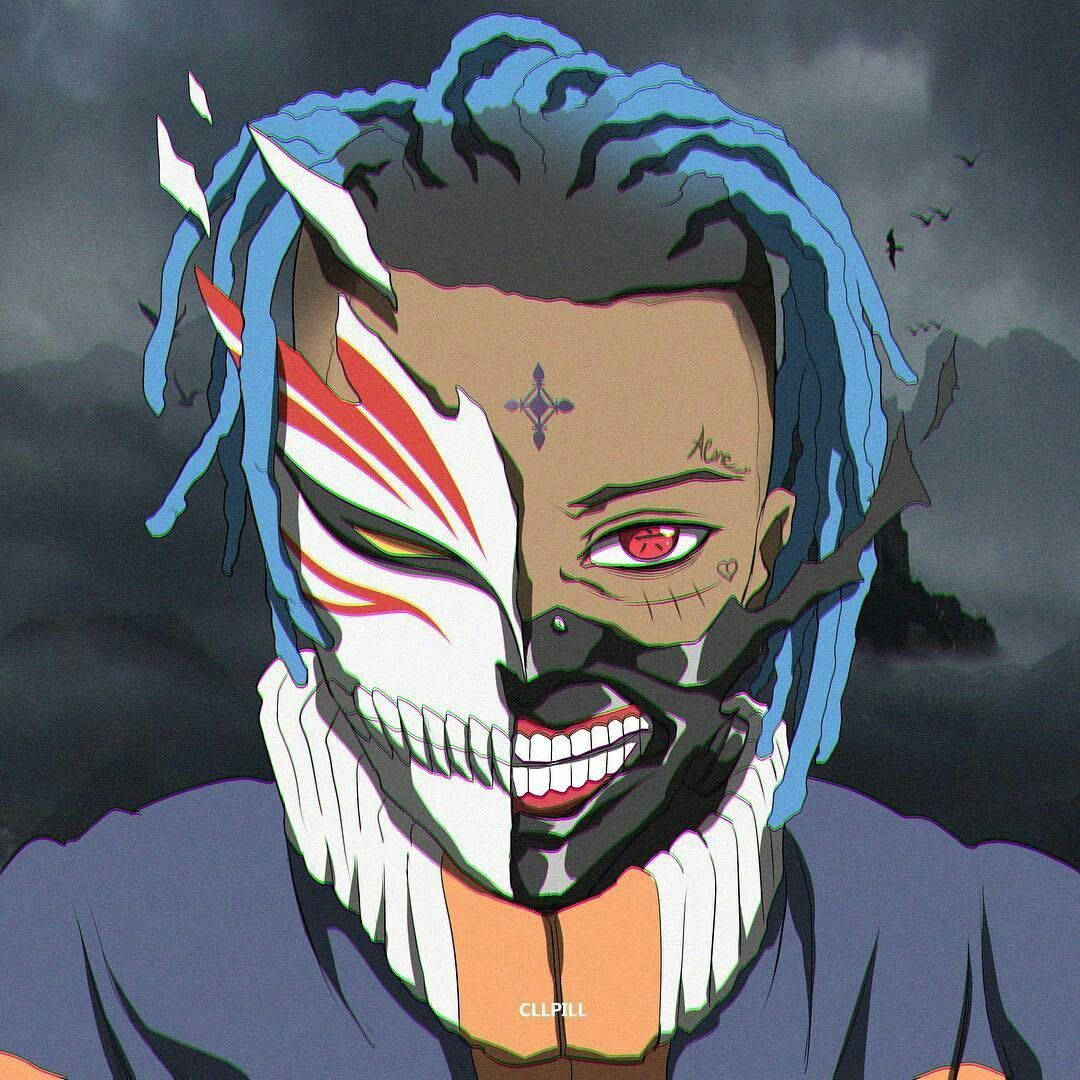 Xxxtentacion 动漫死神面具 壁纸