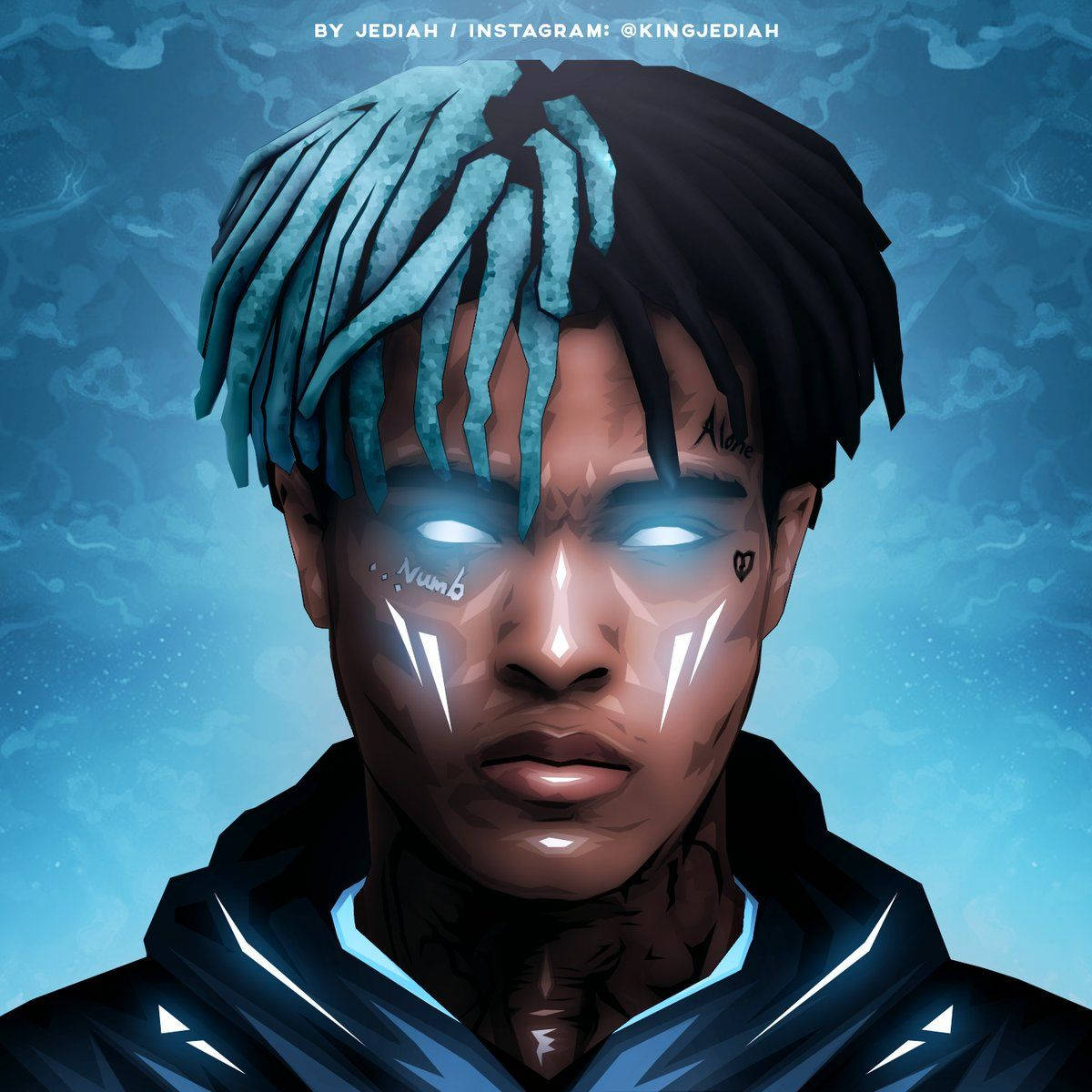 Xxxtentacion 动漫蓝艺 壁纸