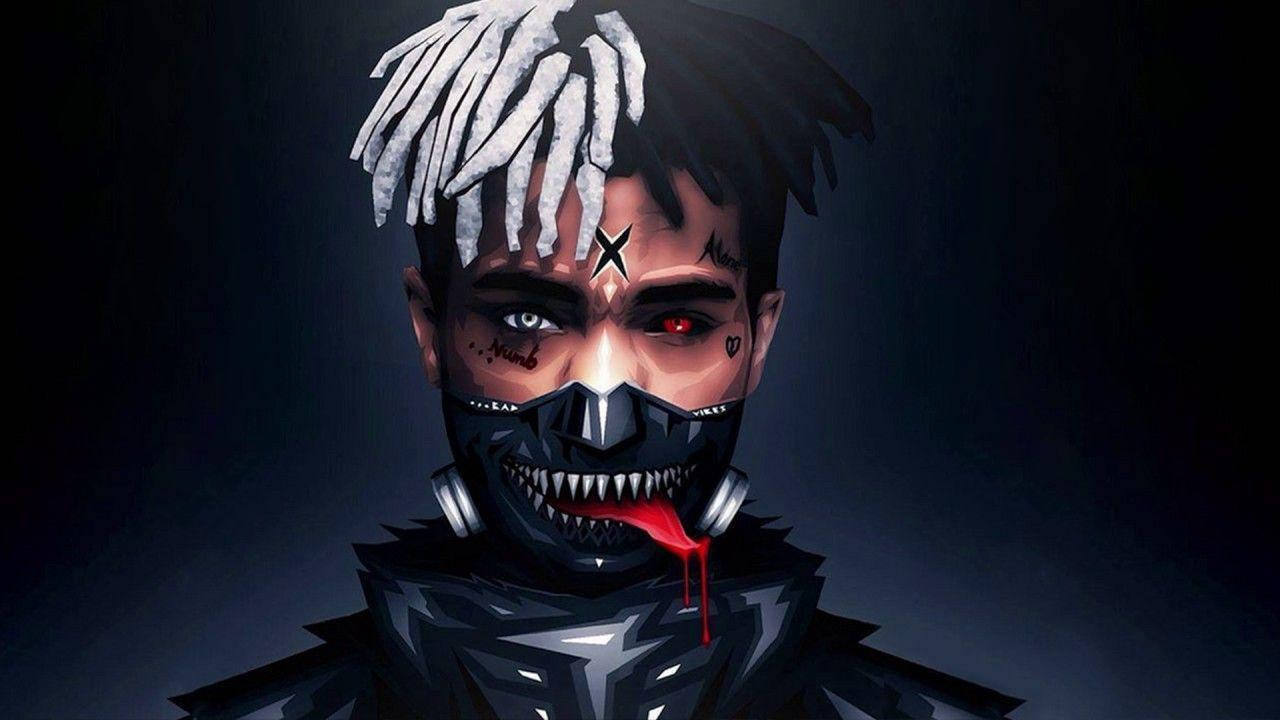 Xxxtentacion动漫《东京喰种》面具壁纸 壁纸