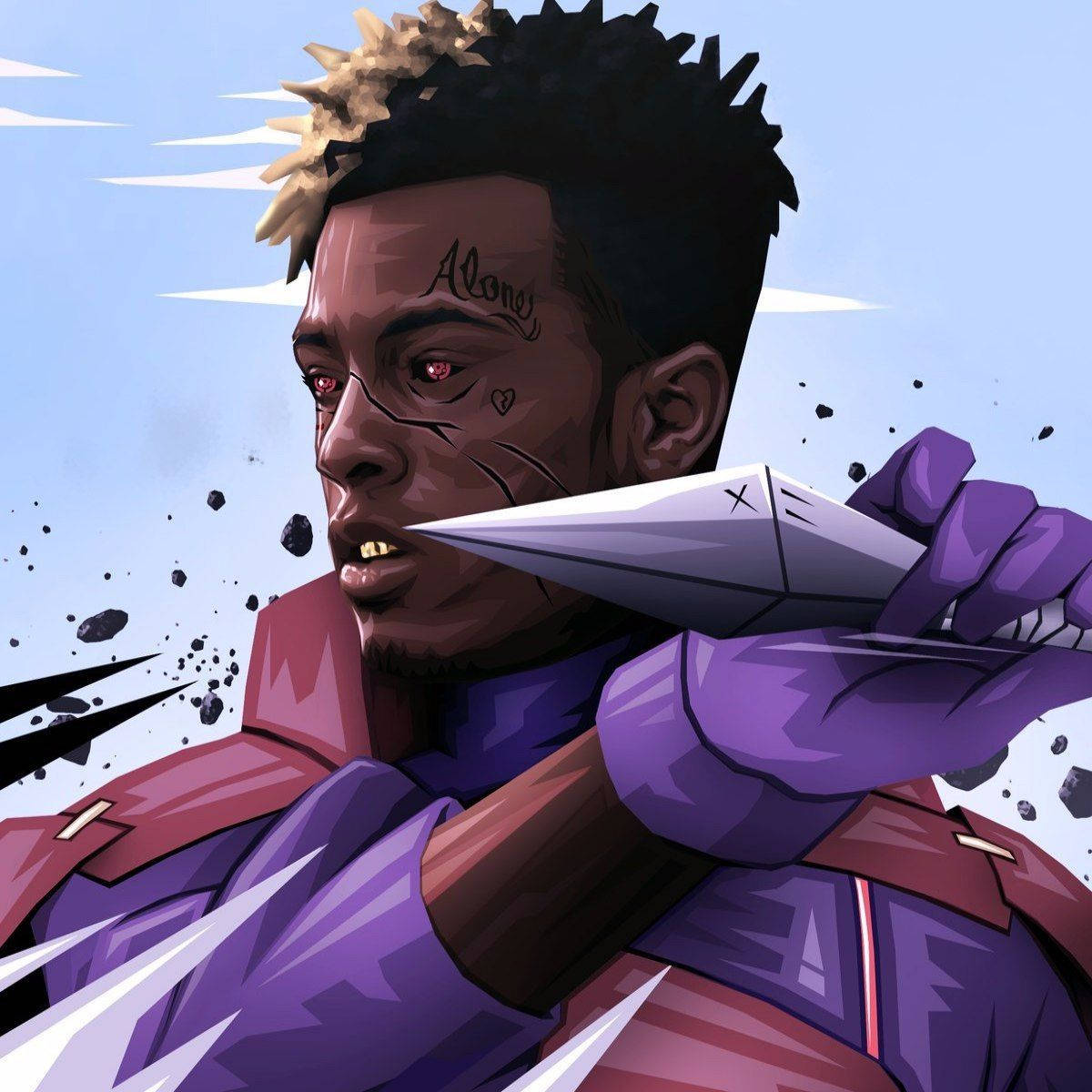 Xxxtentacion动漫火影忍者苦无 壁纸