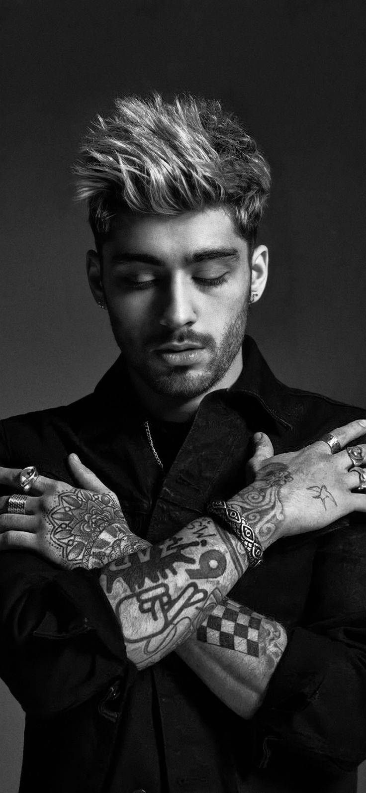 纹身Zayn iPhone壁纸 壁纸