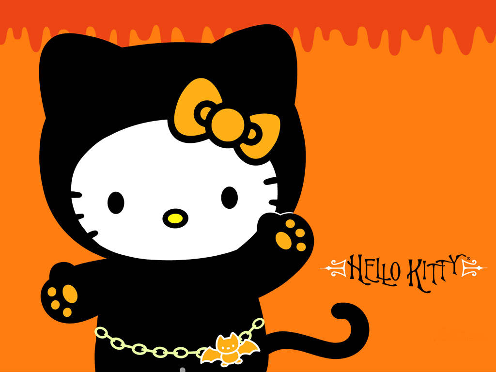 万圣节惊悚Hello Kitty冒险 壁纸