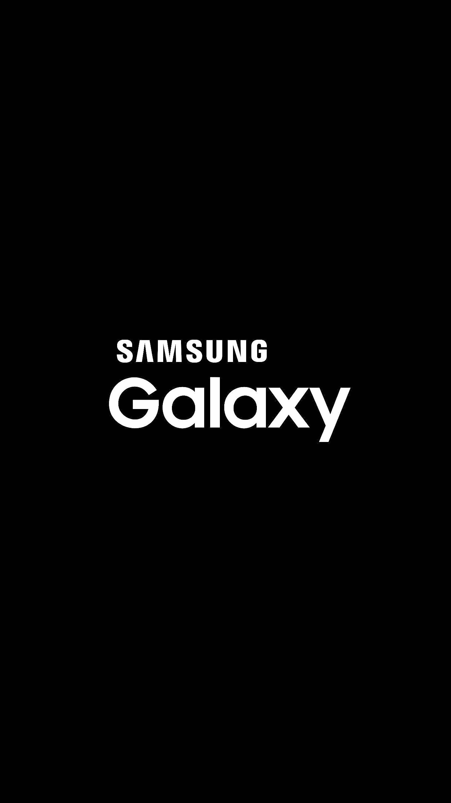 三星Galaxy黑白标志 壁纸