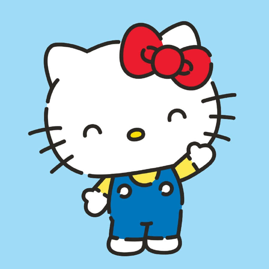 与Hello Kitty一起传播快乐 壁纸