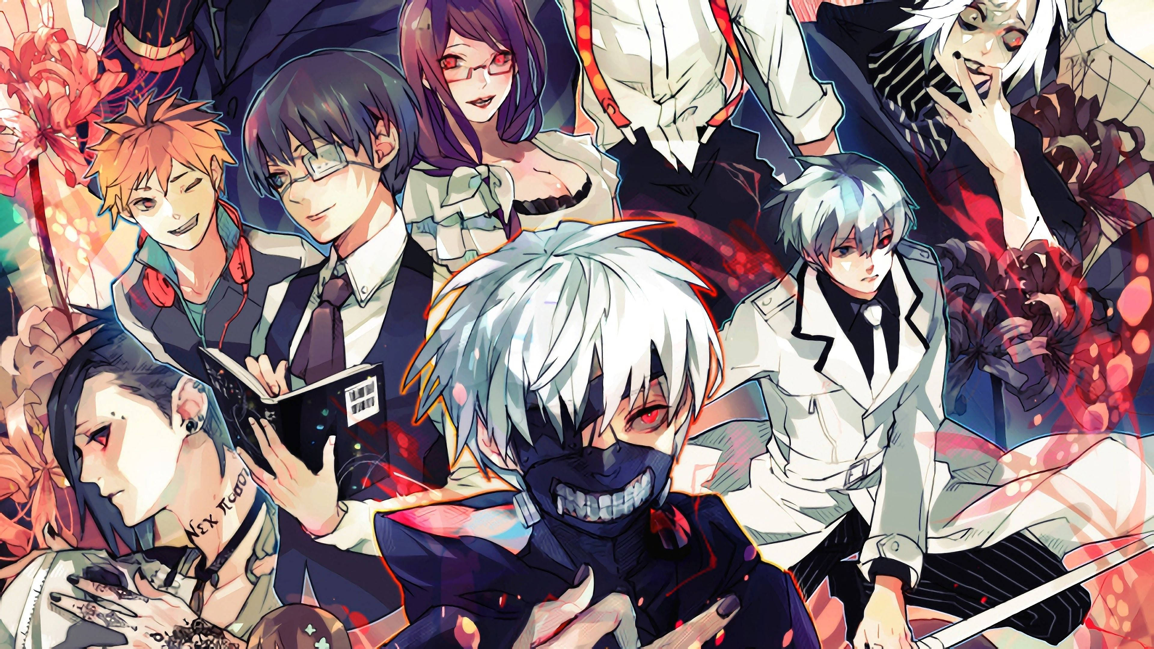 东京喰种角色动漫同人画作 壁纸