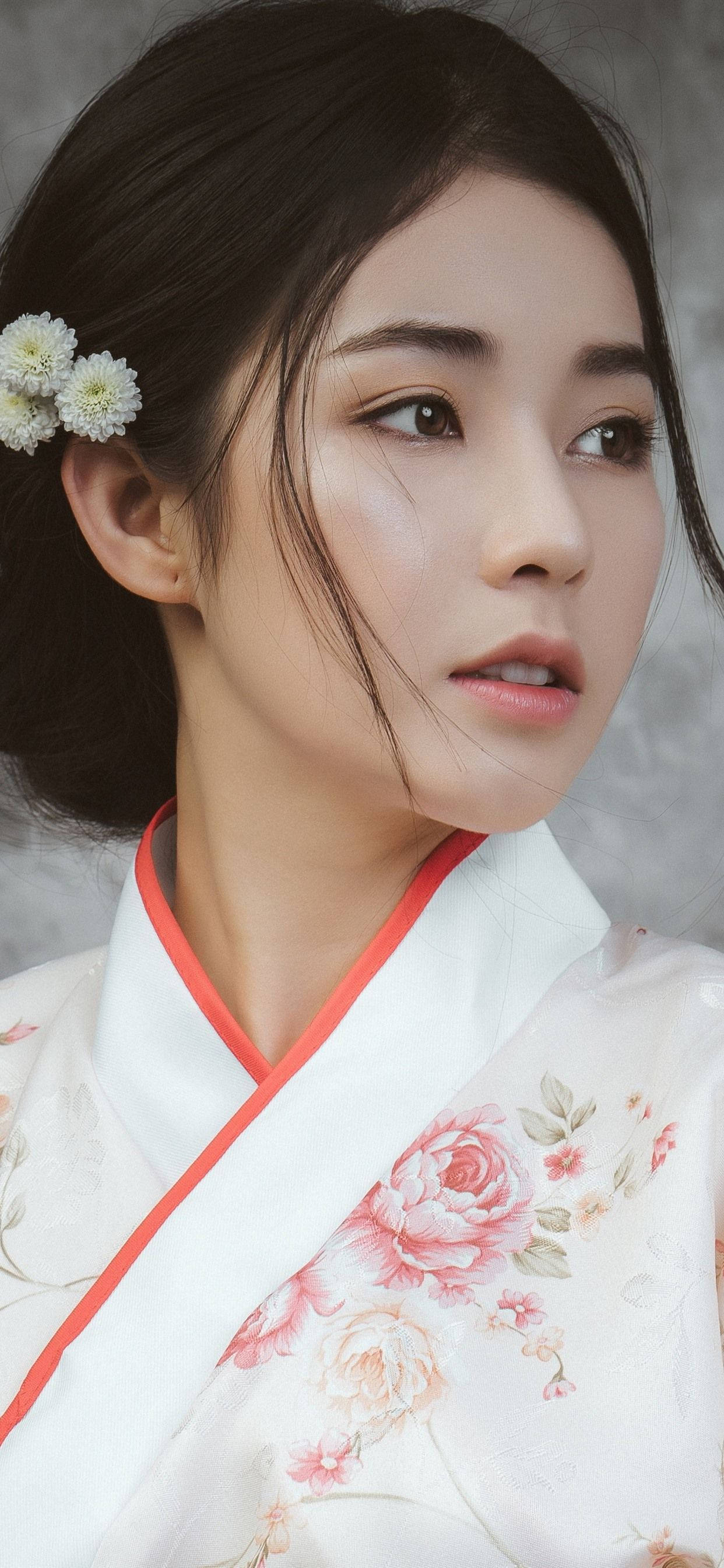 东京日本白和服少女 壁纸