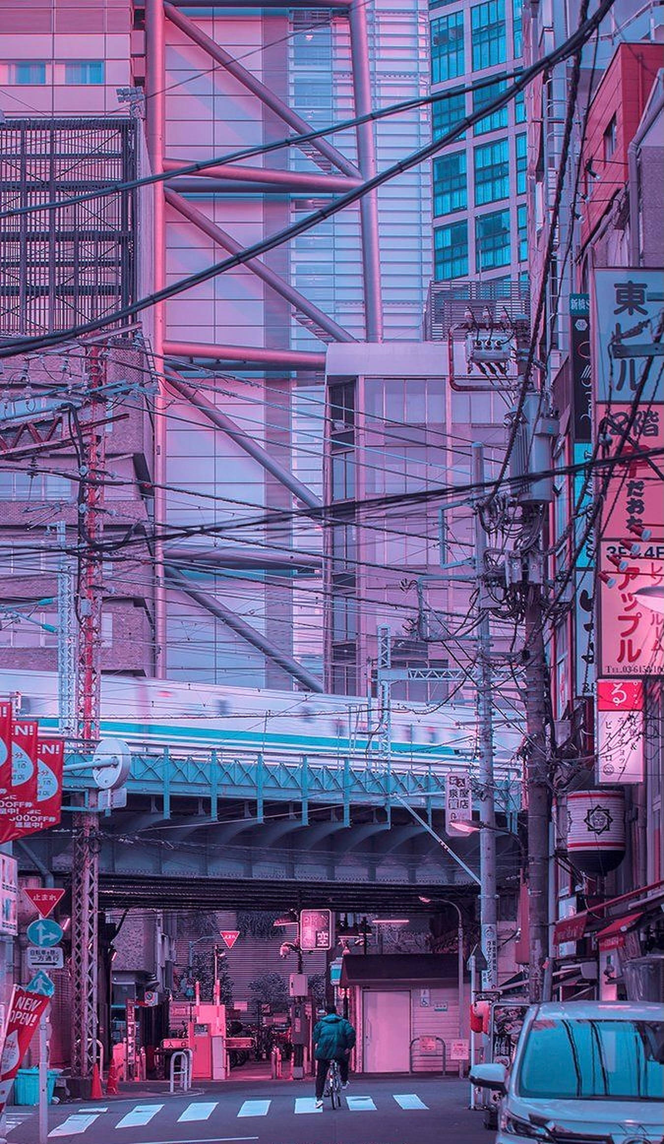 东京街头美学iPhone壁纸 壁纸