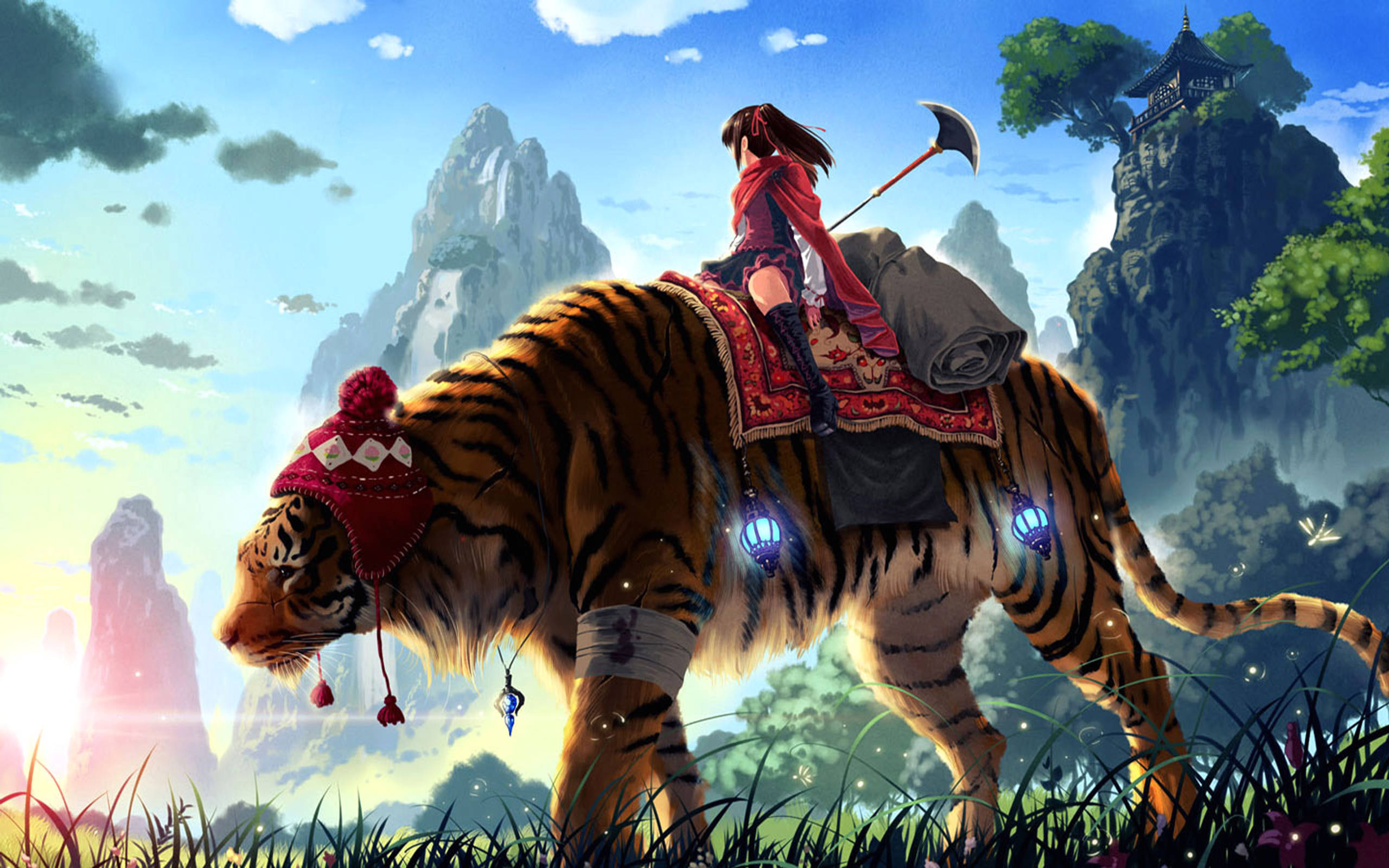 东方奇幻艺术 2560x1600 壁纸