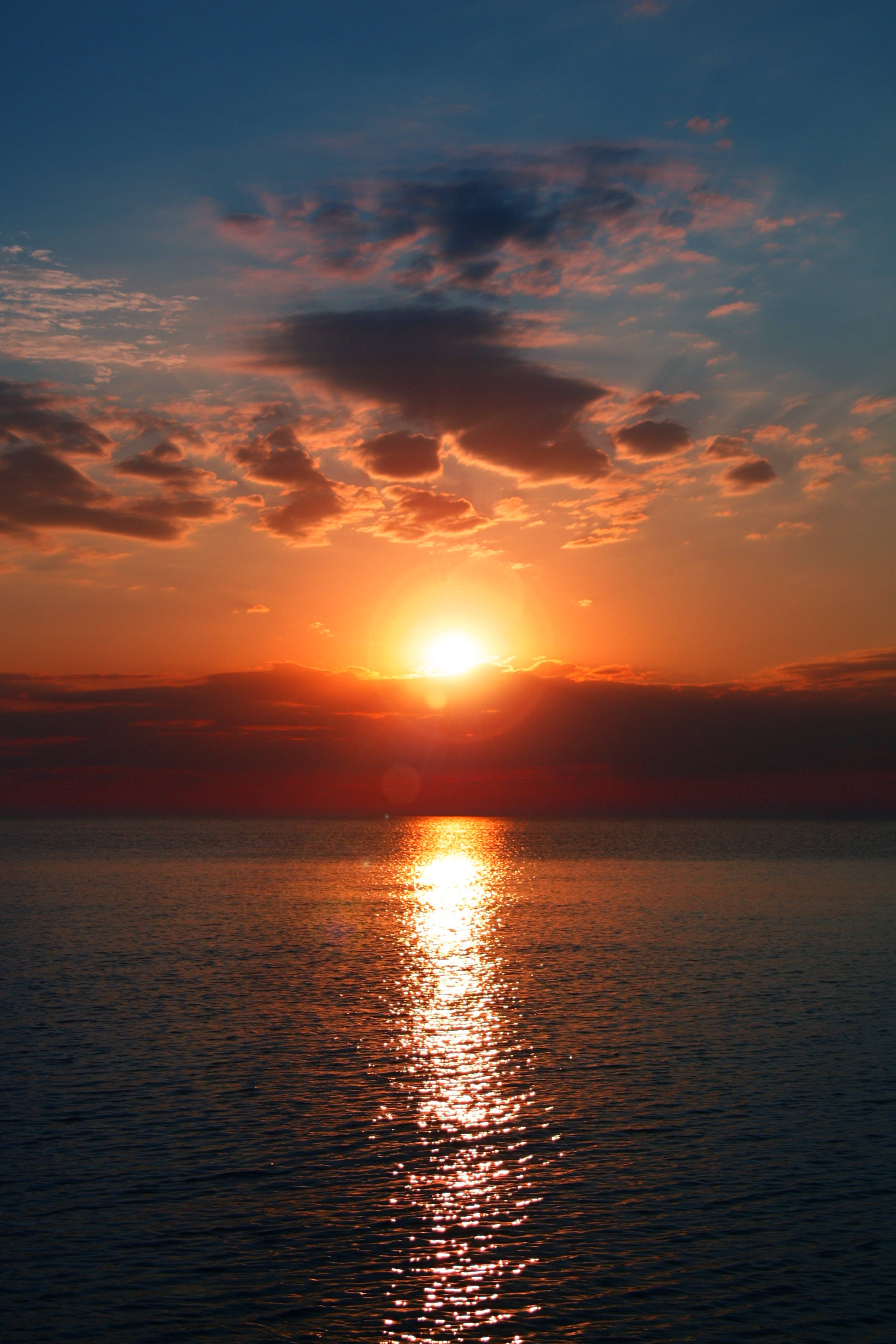 云端夕阳美学天空 壁纸
