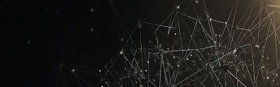 互联线条领英横幅 壁纸