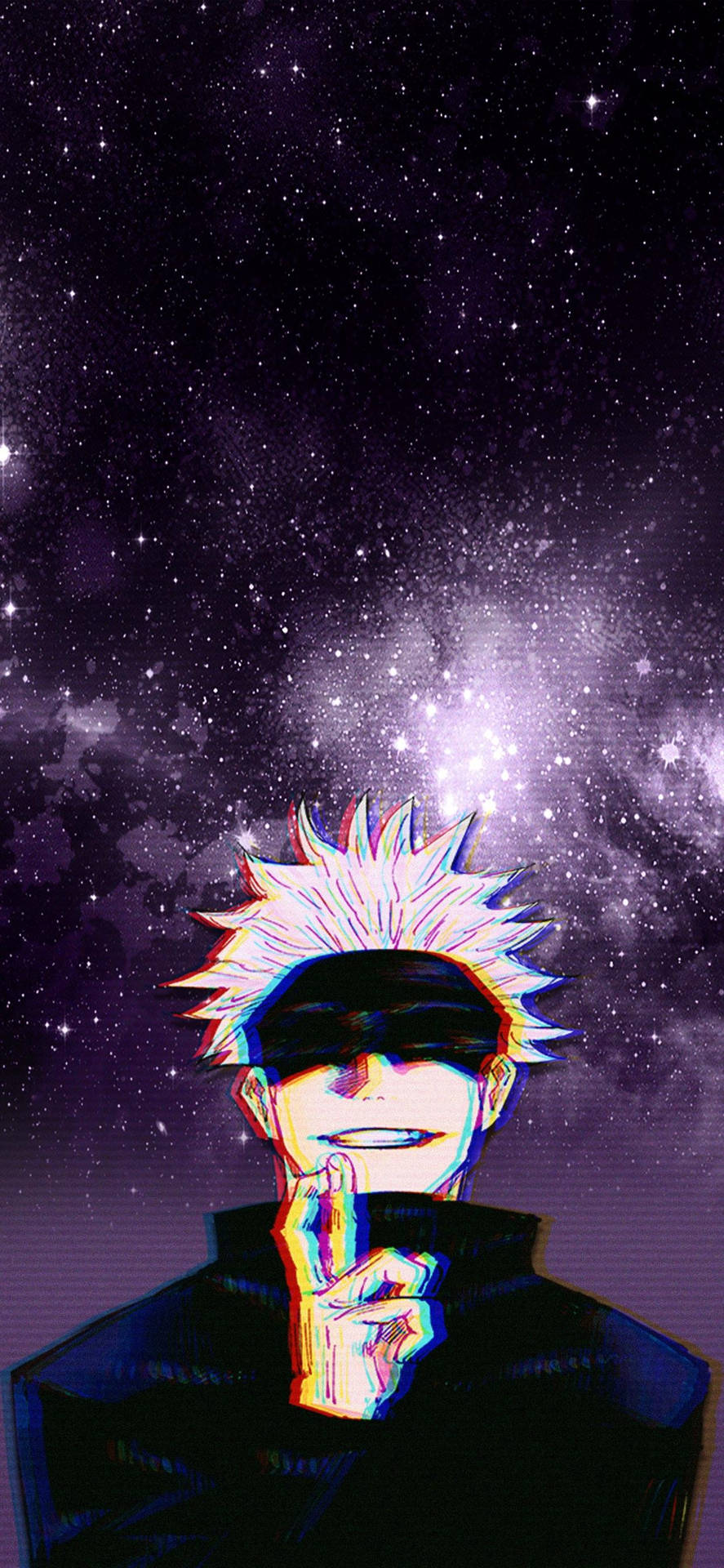 五条悟《咒术回战》无限星系编辑版壁纸