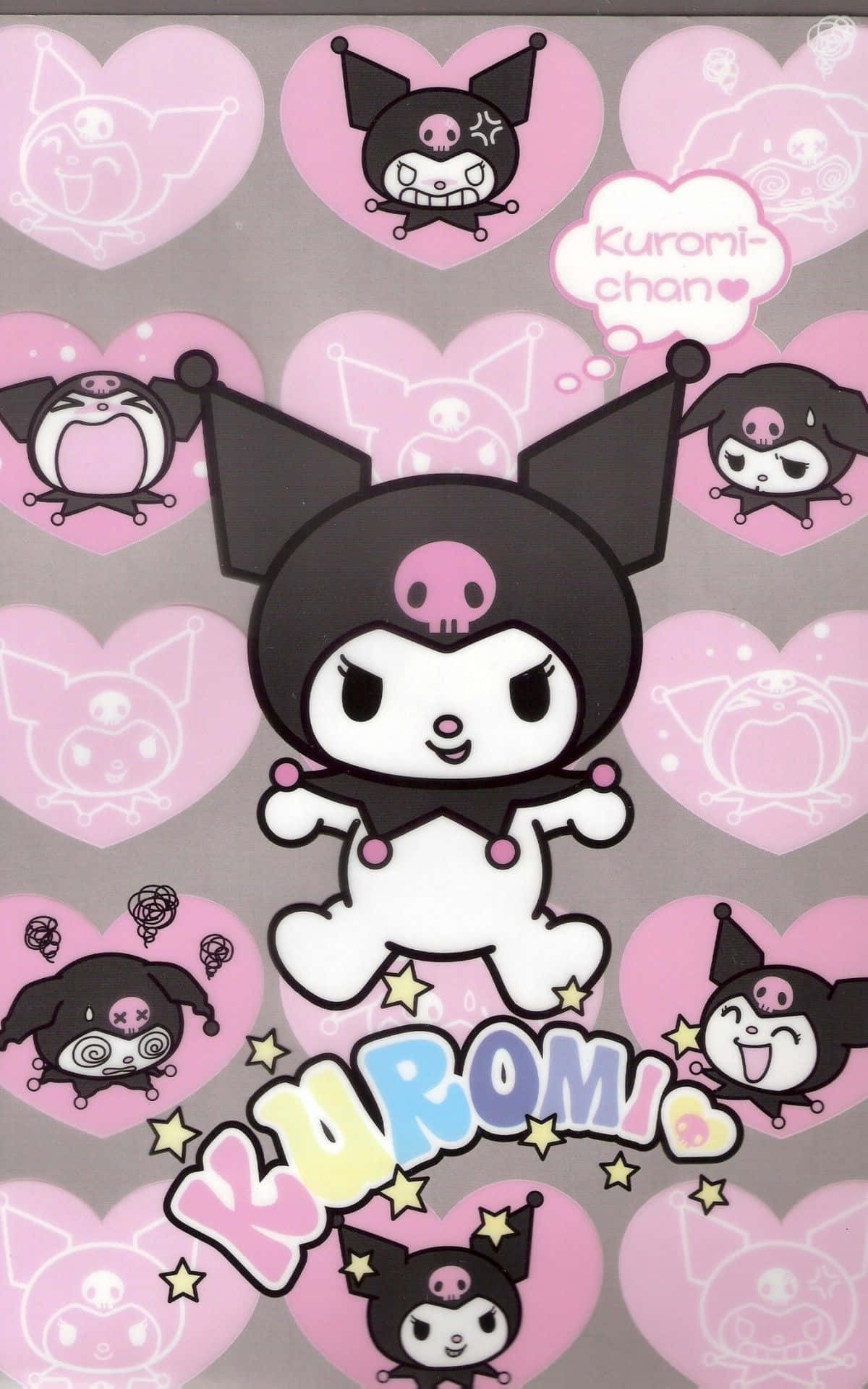 享受你的 Kuromi iPhone，喜爱 Hello Kitty 角色的完美选择。 壁纸