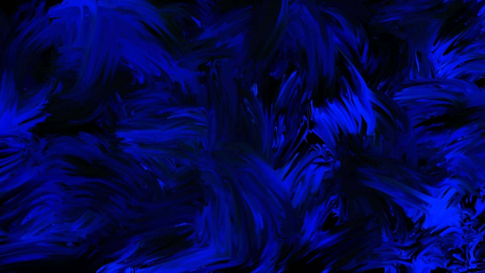 亮霓虹蓝背景 壁纸