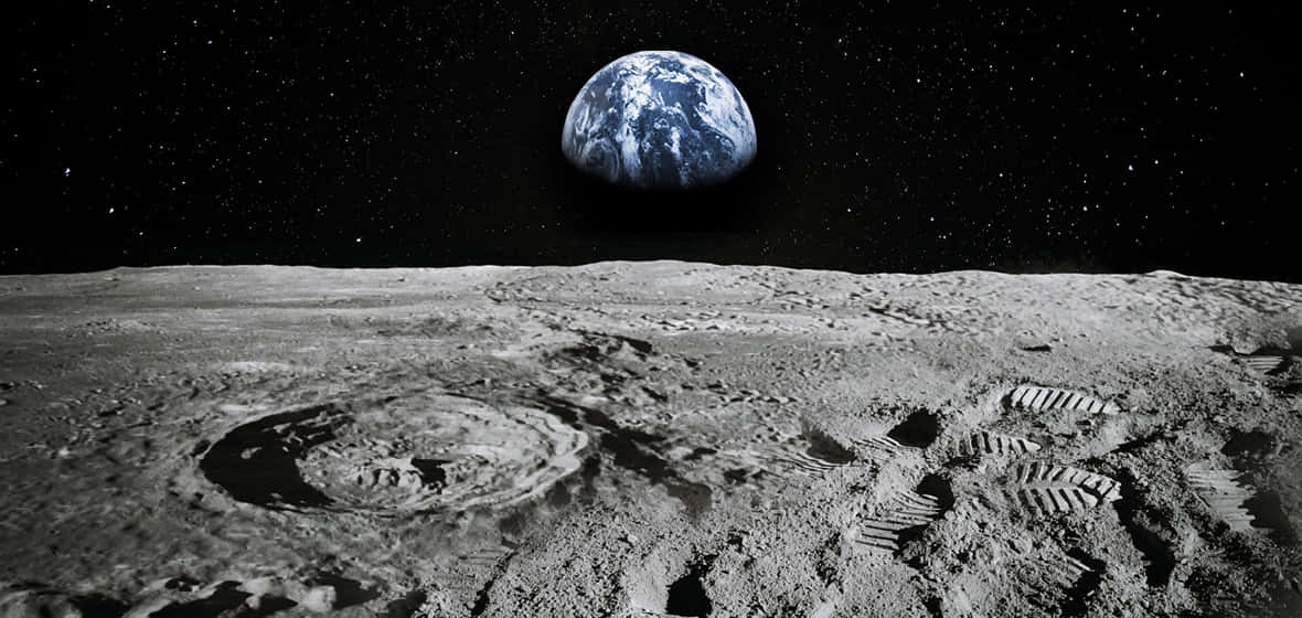 从外太空深处眺望远方的星系 壁纸