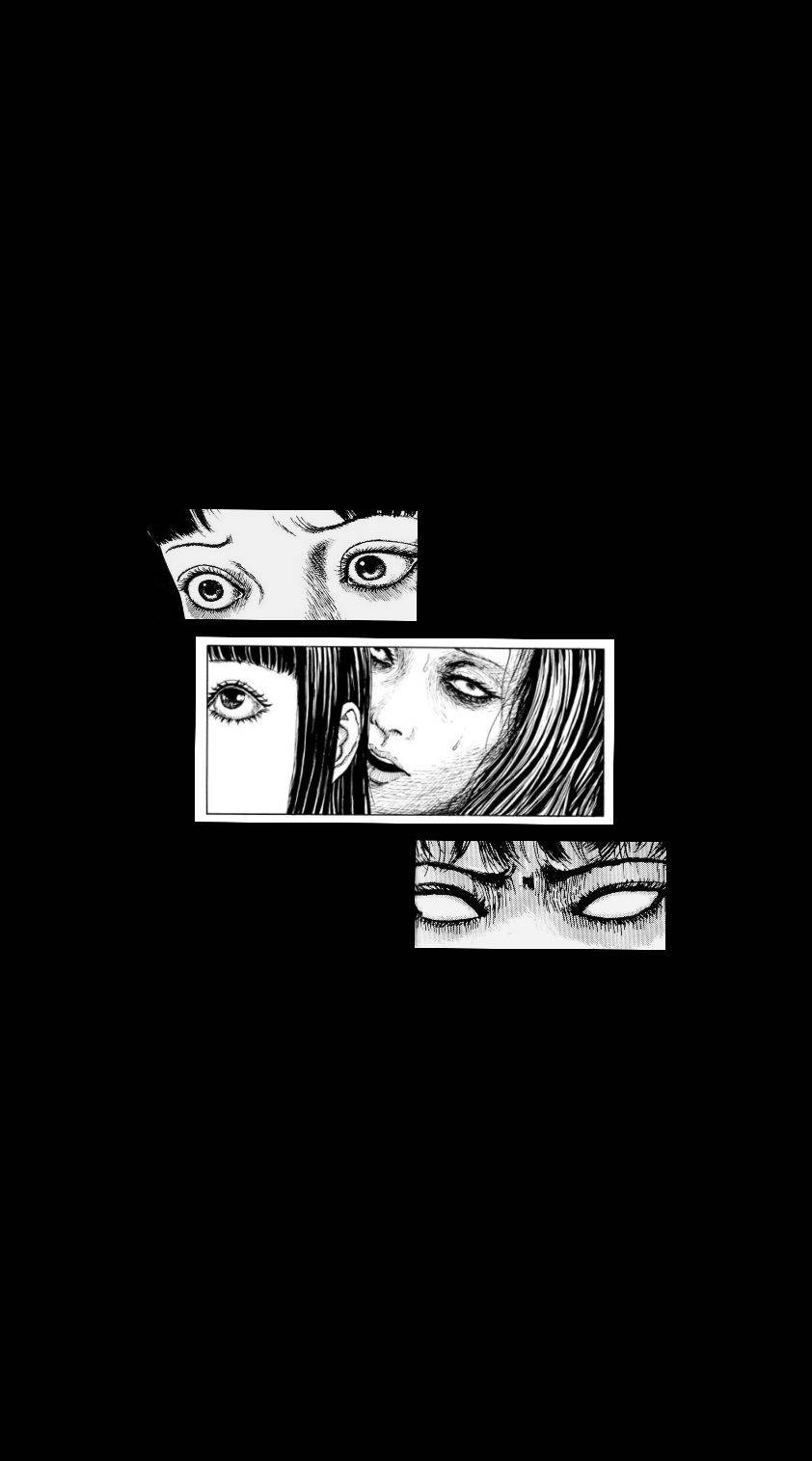 伊藤润二漫画中的怪诞美学 壁纸