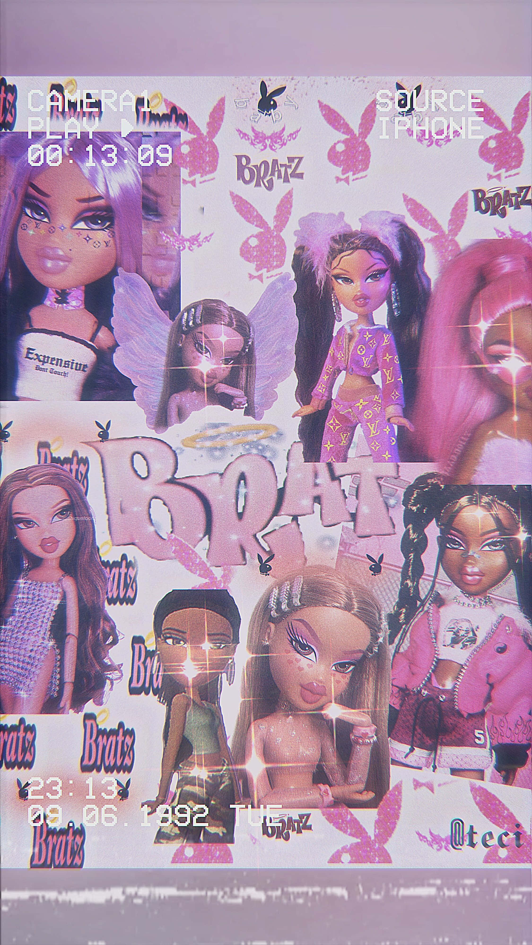 俏皮又火辣的 Bratz 美学 壁纸