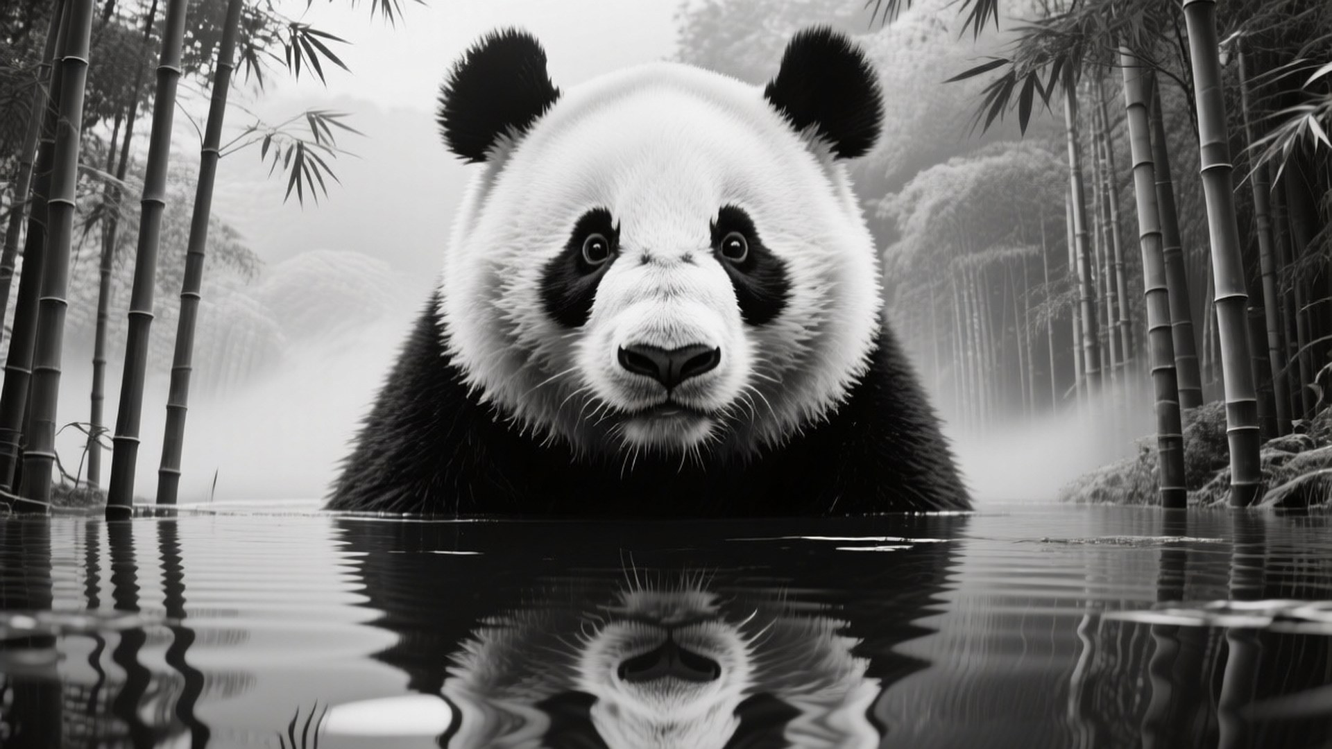 倒影梦境 壁纸
