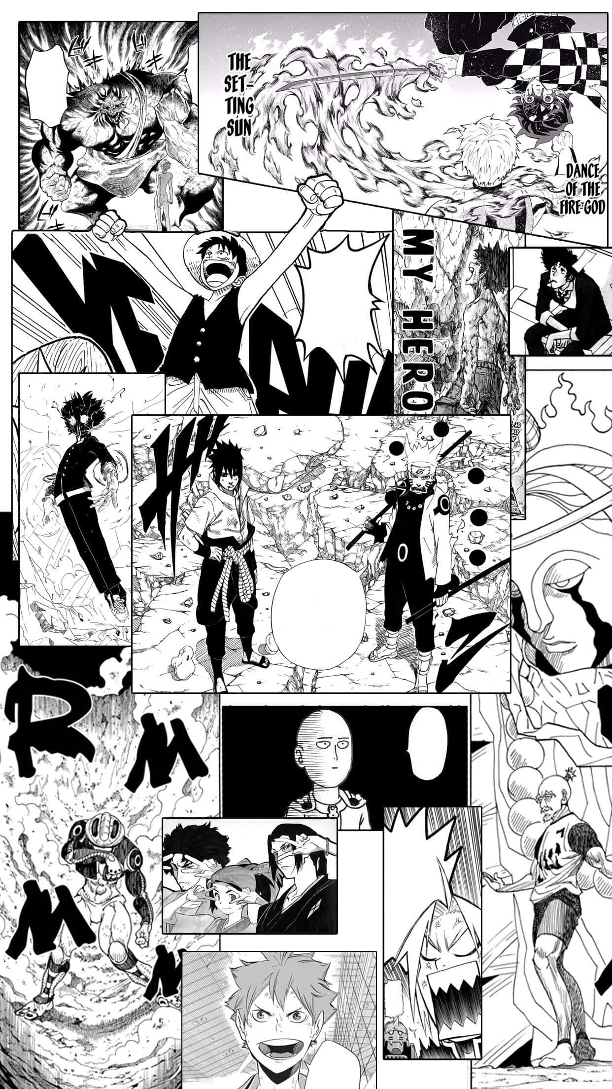充满不同色调粉、蓝、紫的生动漫画面板背景 壁纸
