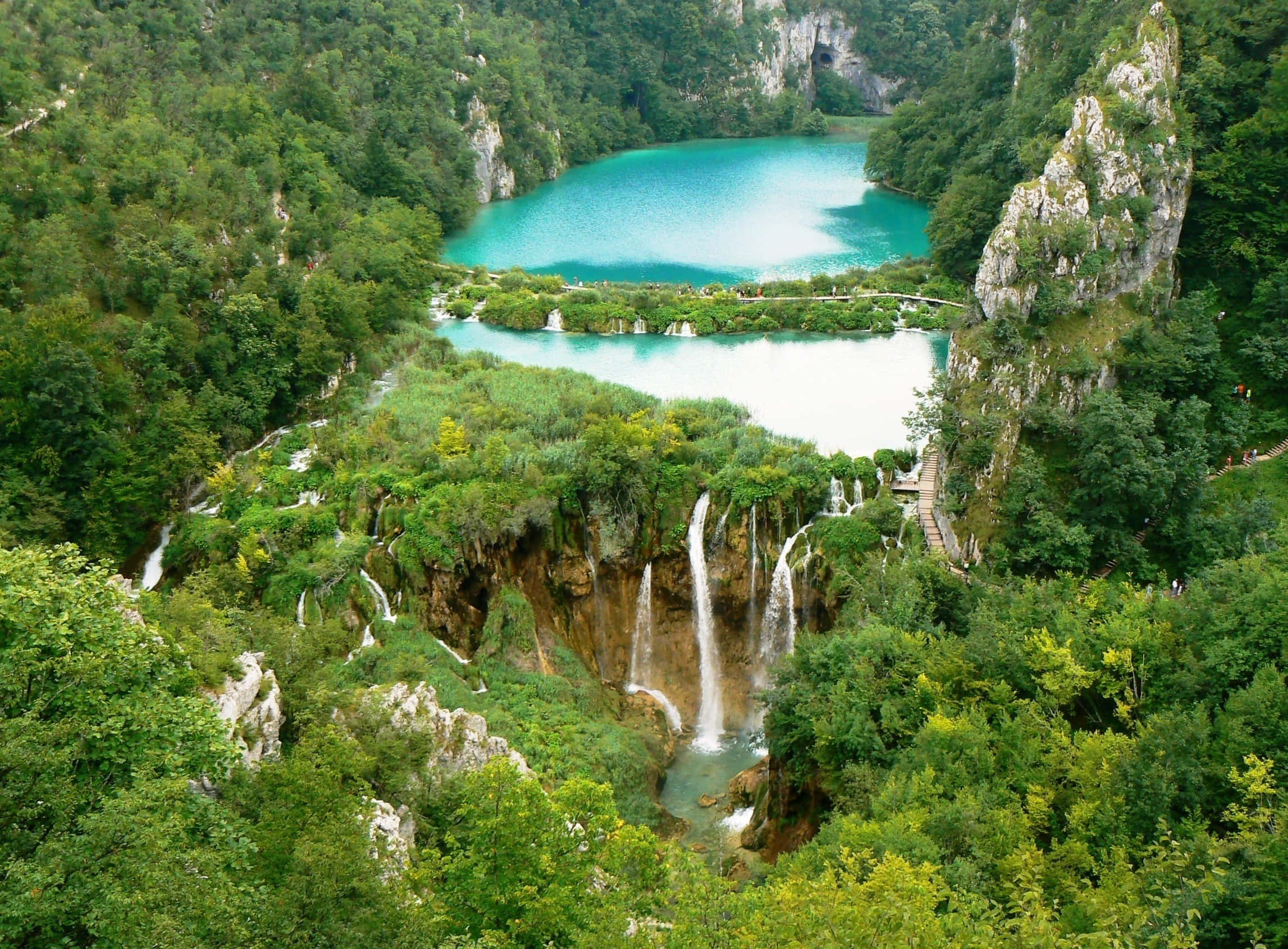 克罗地亚俯瞰全景 壁纸