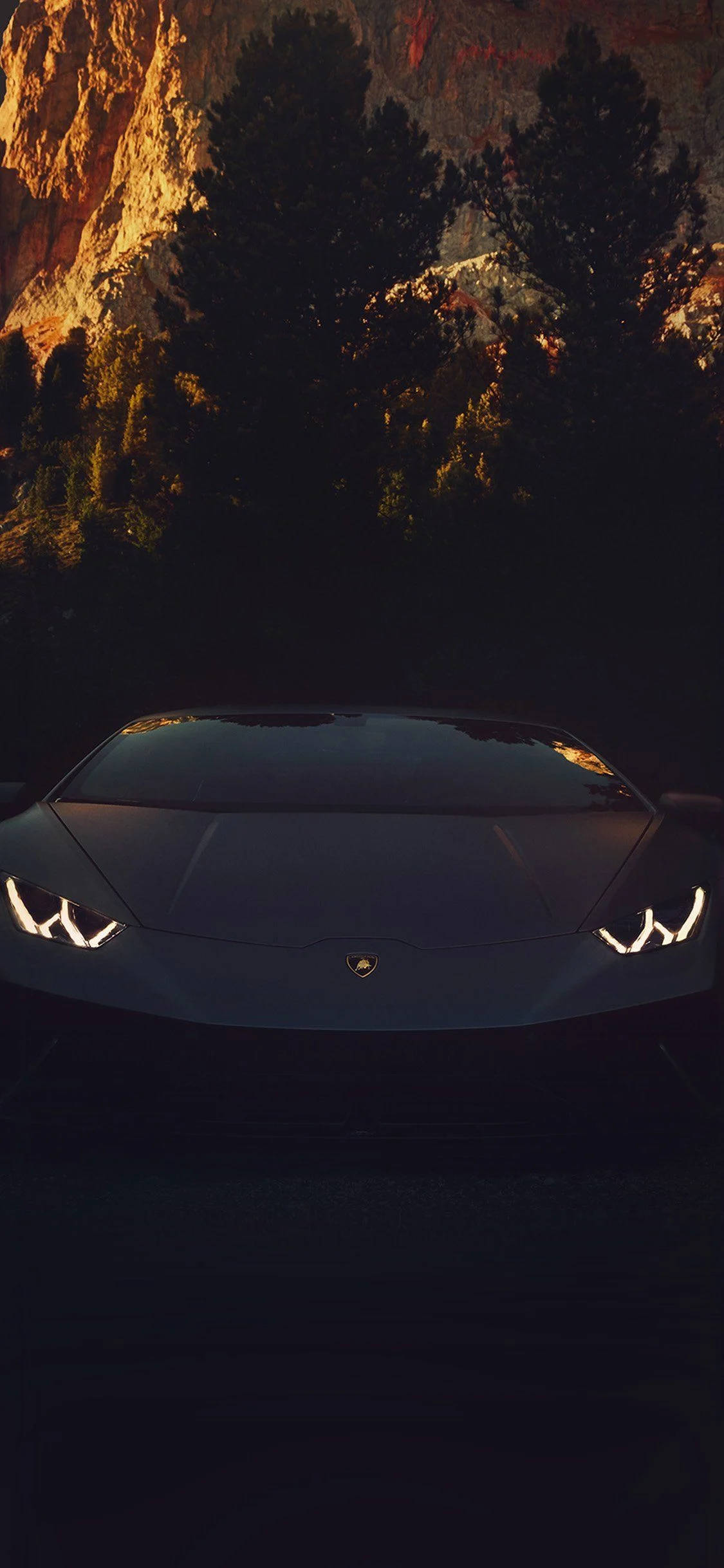 兰博基尼Aventador iPhone汽车壁纸 壁纸
