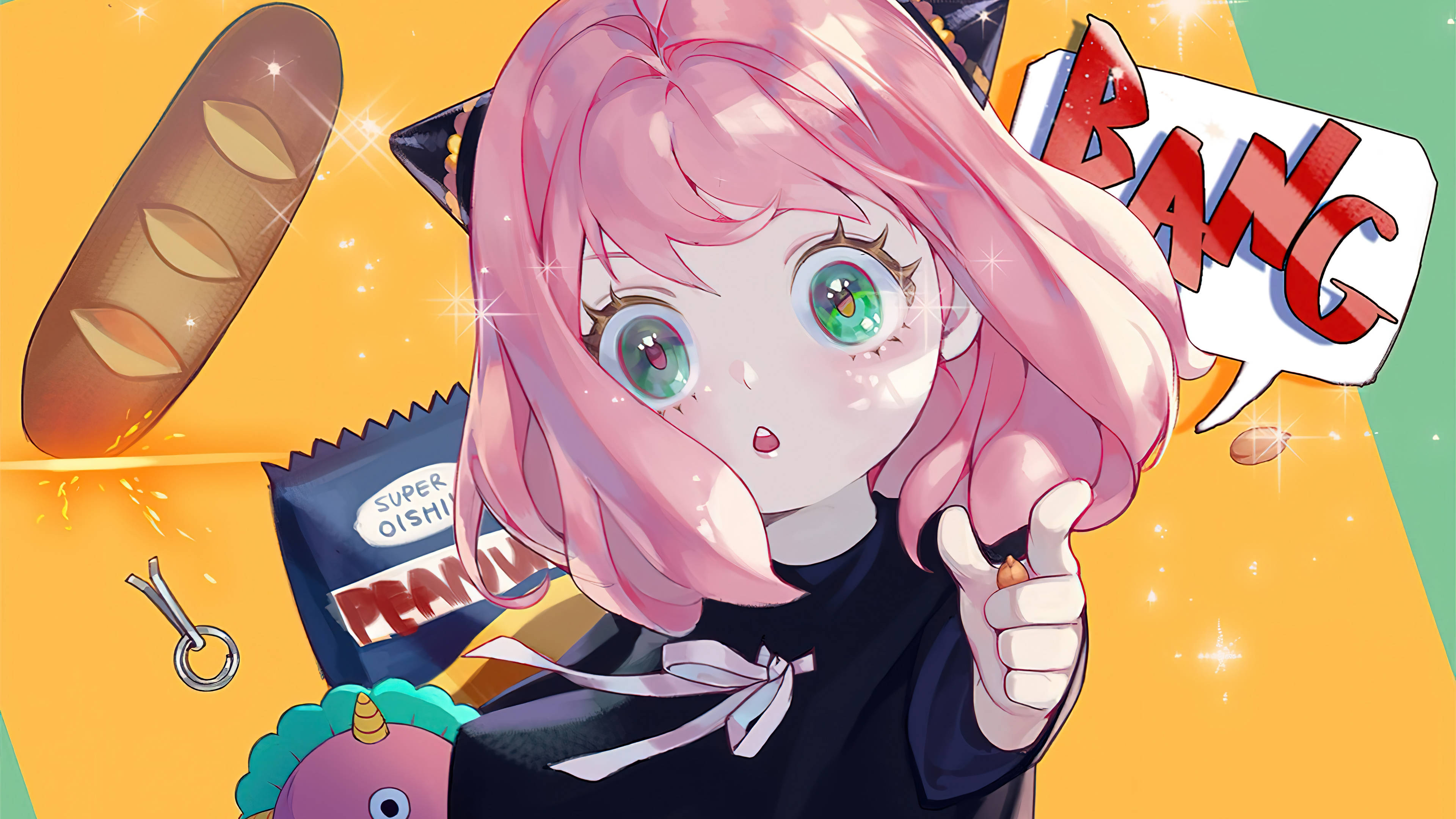 创意阿尼亚·福杰同人画作 壁纸