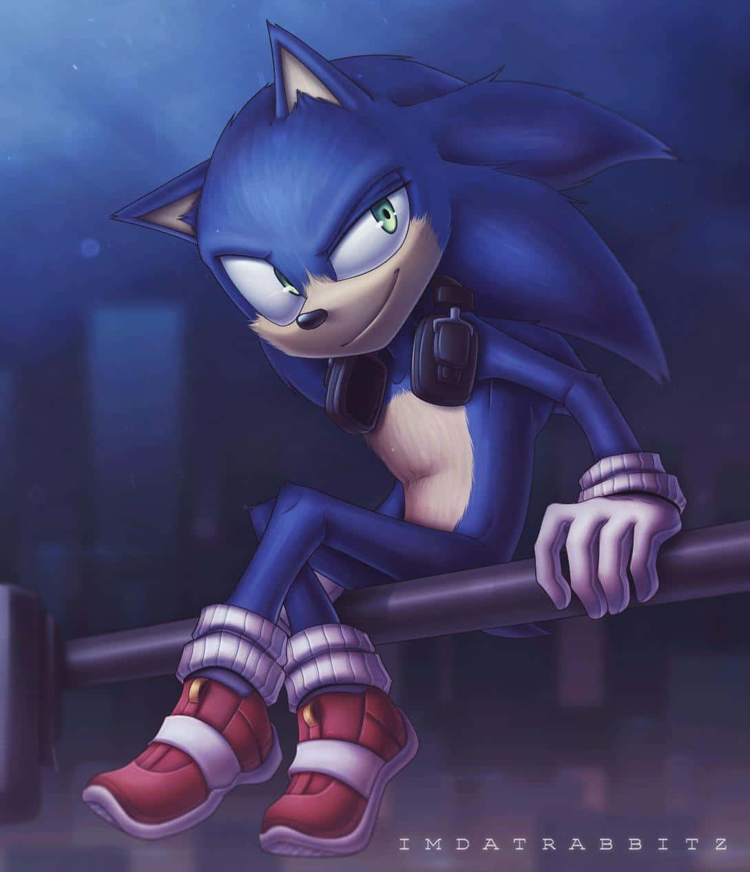 刺猬索尼克 by sonicthehedgehog 壁纸