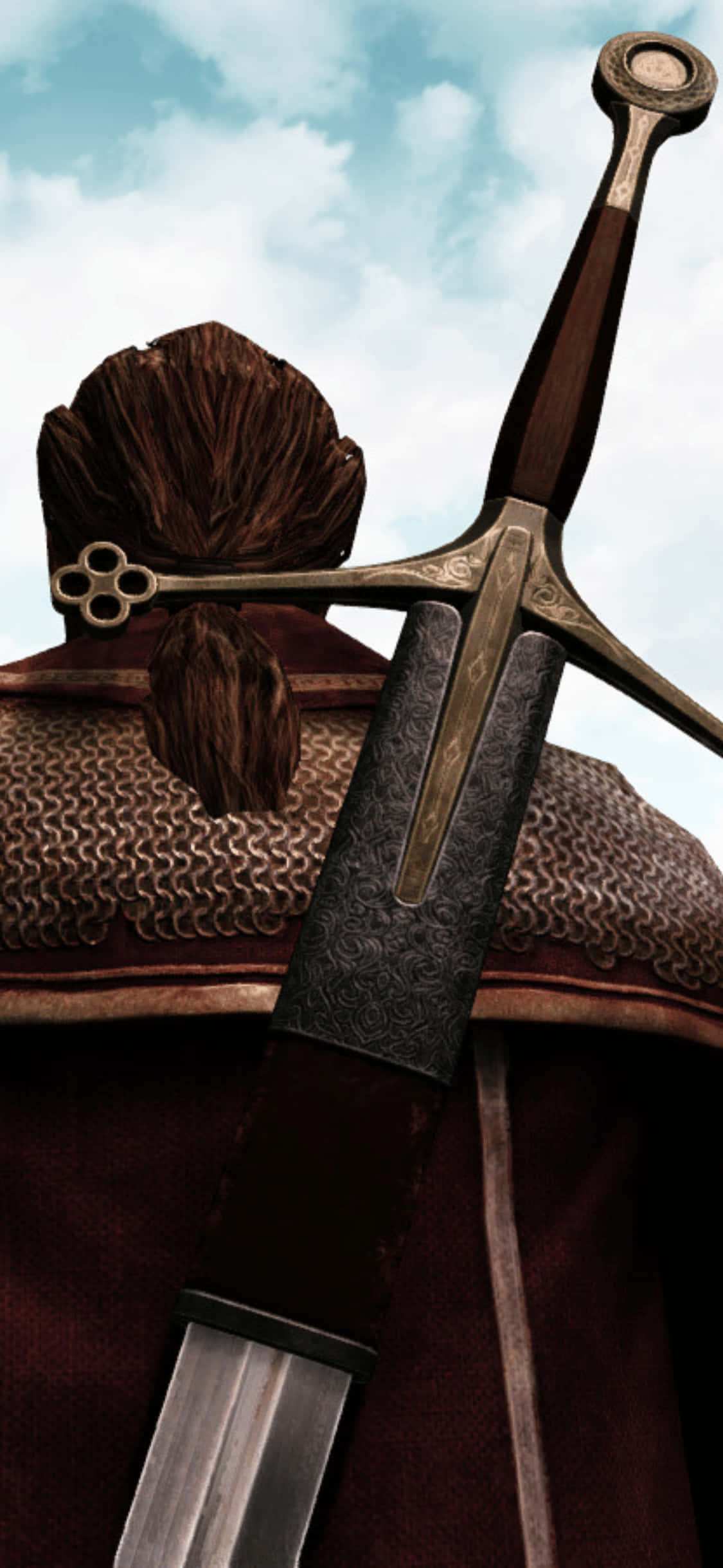 剑士 iPhone Xs 《Mordhau》背景 壁纸