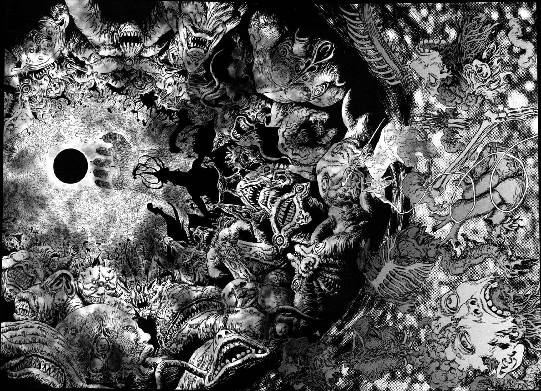 《剑风传奇》怪物群像漫画 壁纸