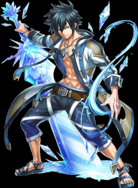 动漫冰之魔导师角色 壁纸