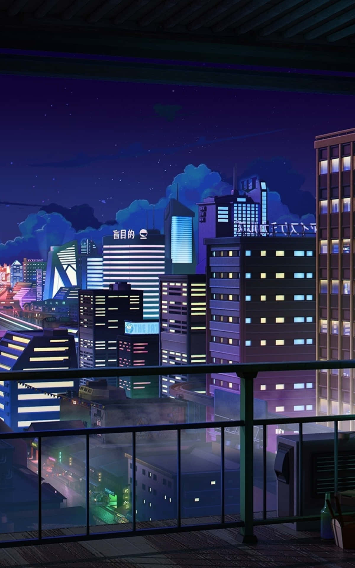 动漫夜城建筑