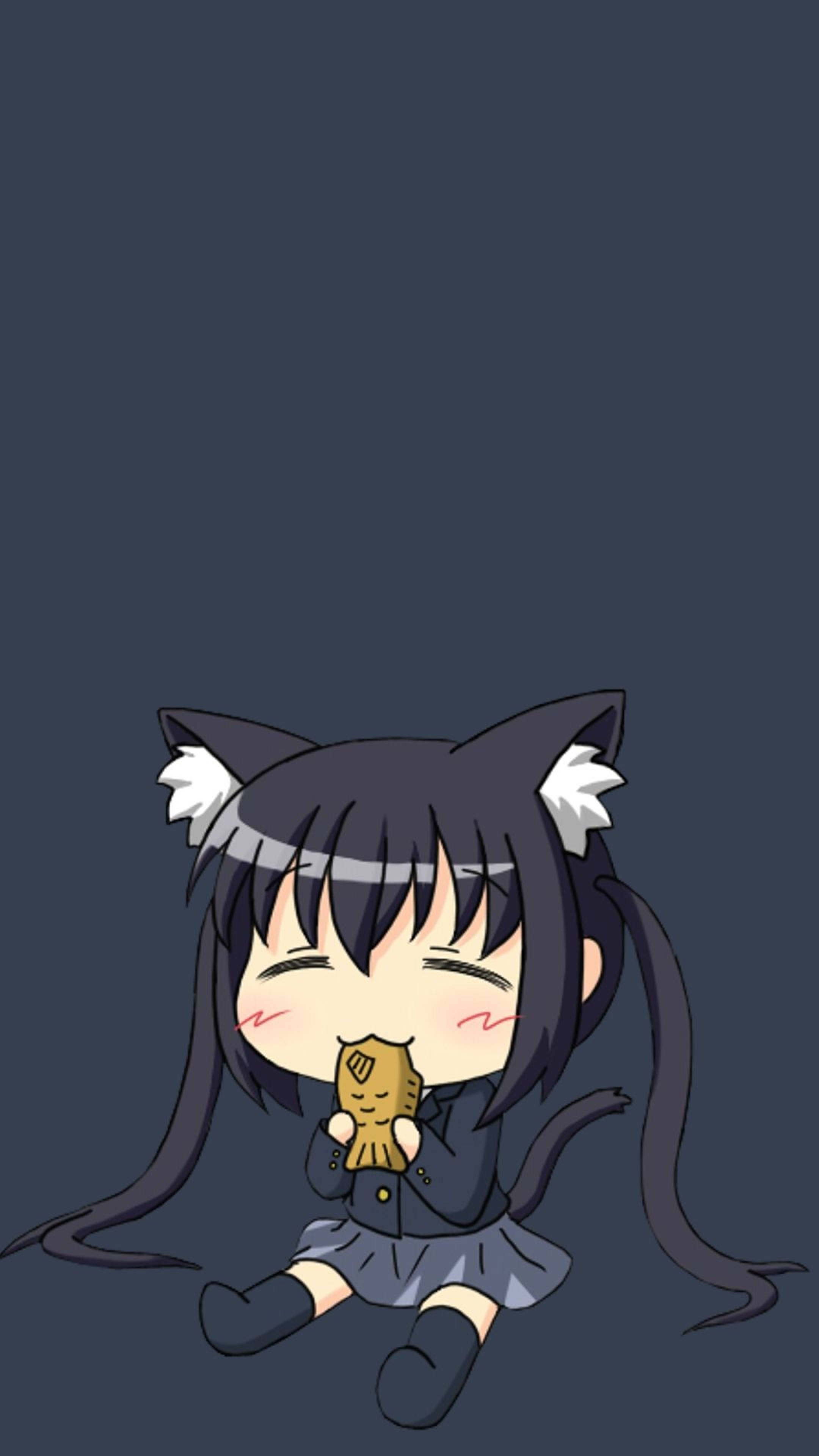 动漫猫娘iPhone壁纸 壁纸
