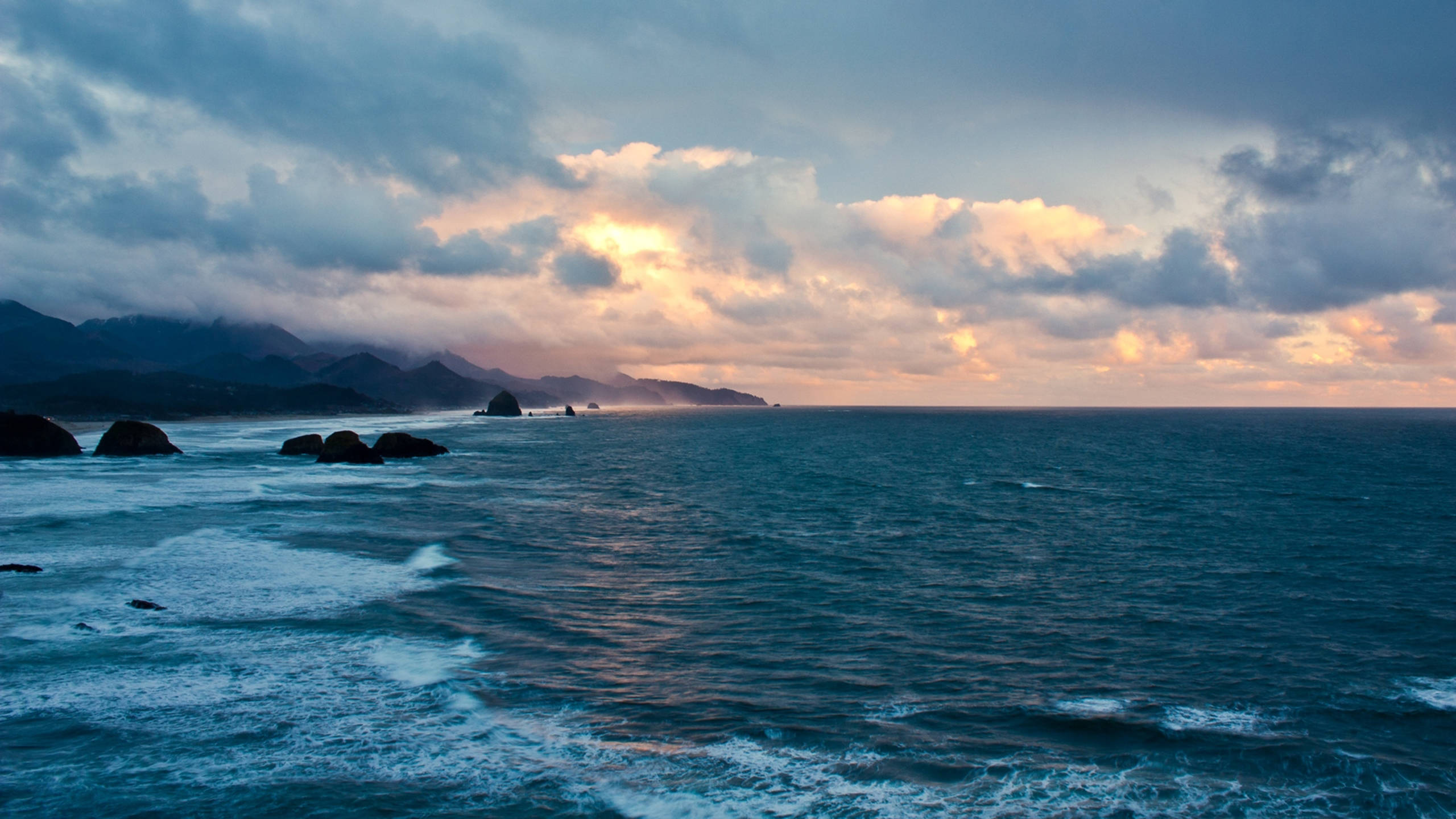 北太平洋海景 壁纸