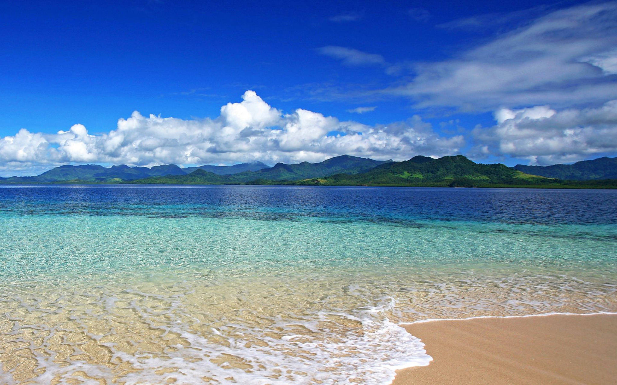 南太平洋海景 壁纸