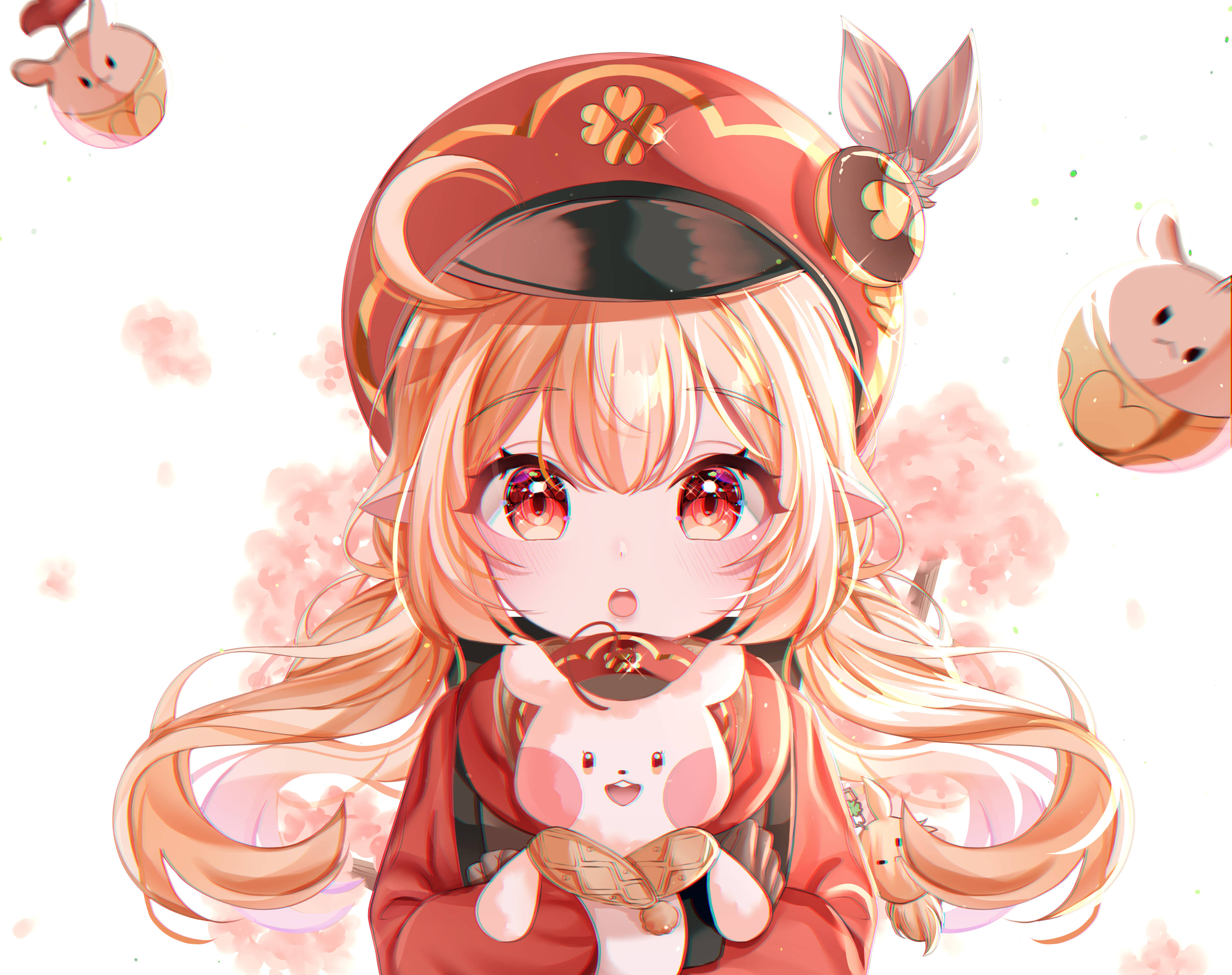 原神可莉长发 壁纸