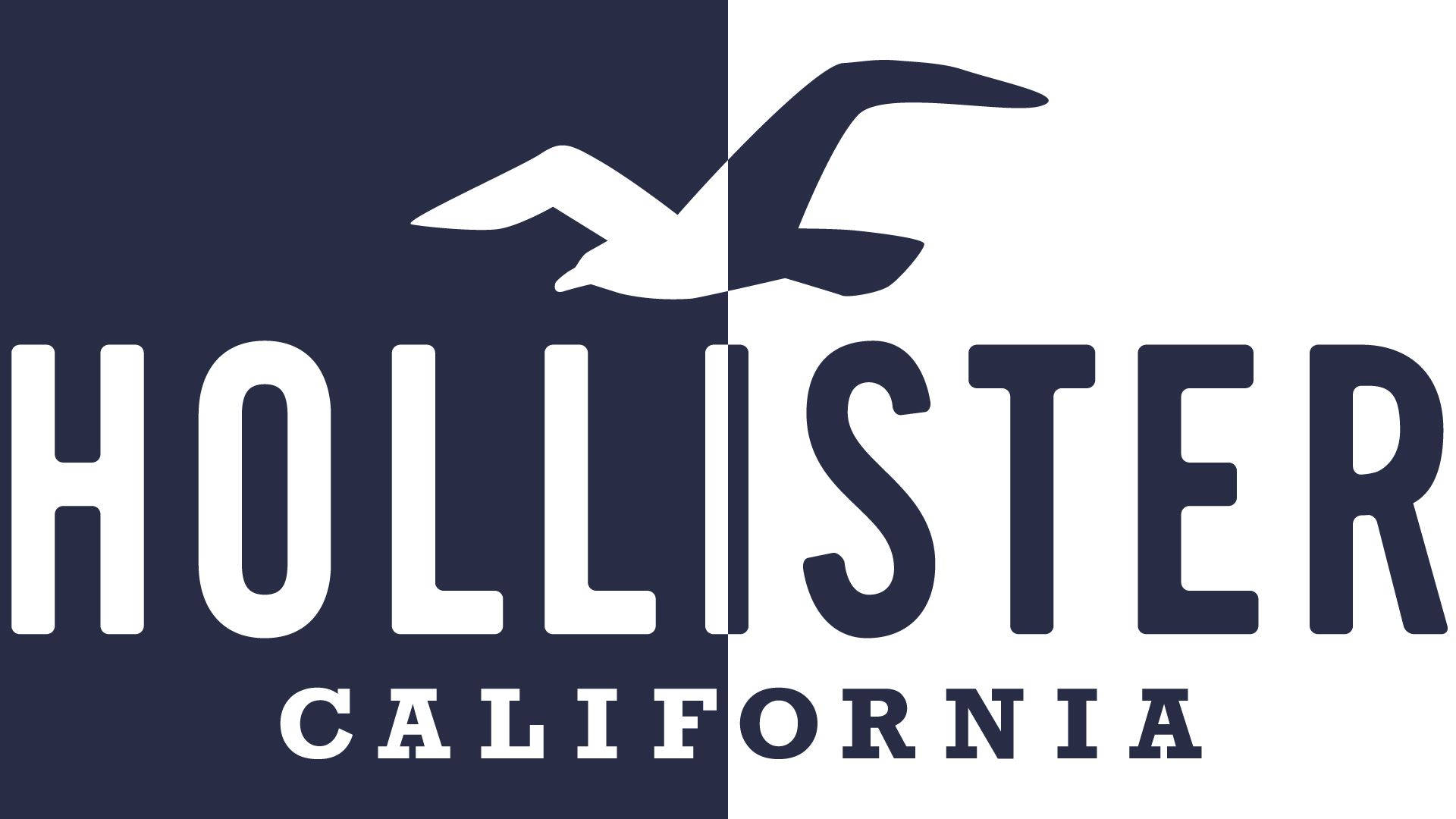 双色调Hollister标志 壁纸