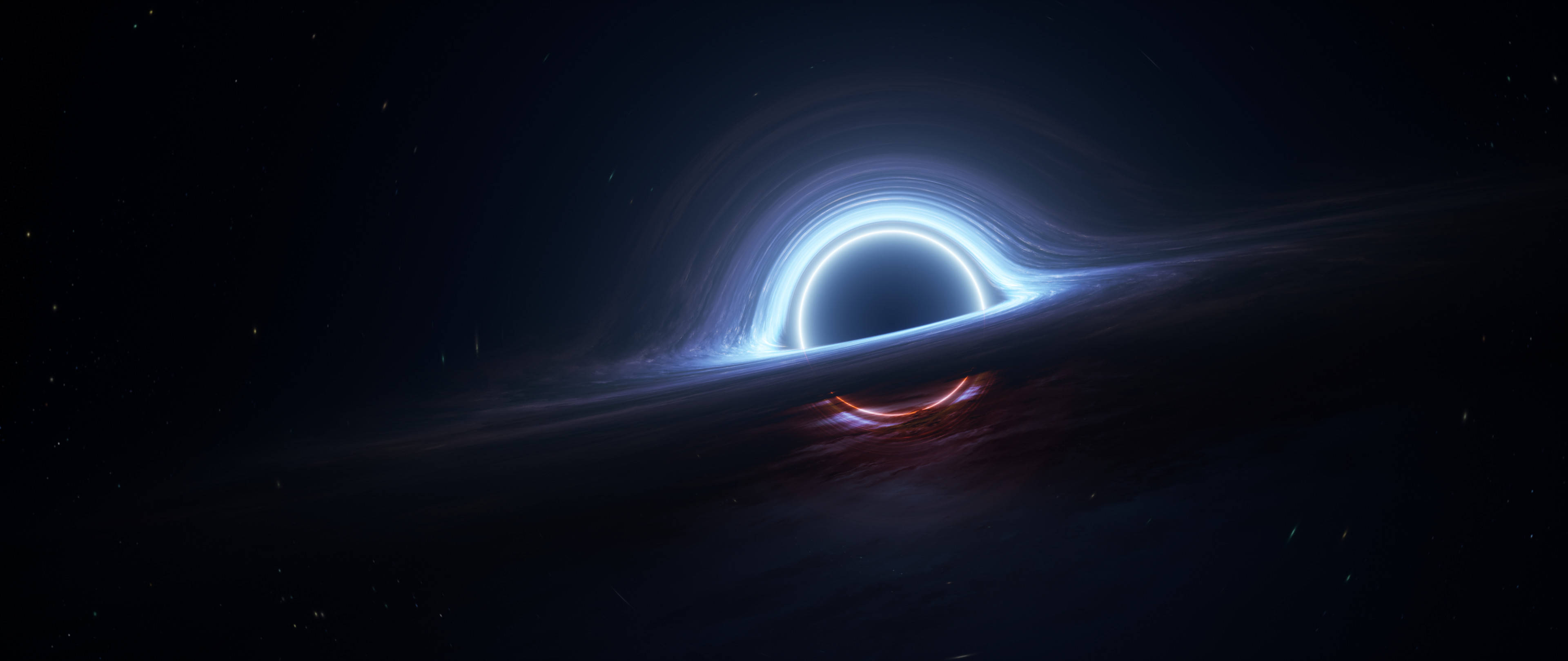 发光星球电脑锁屏 壁纸