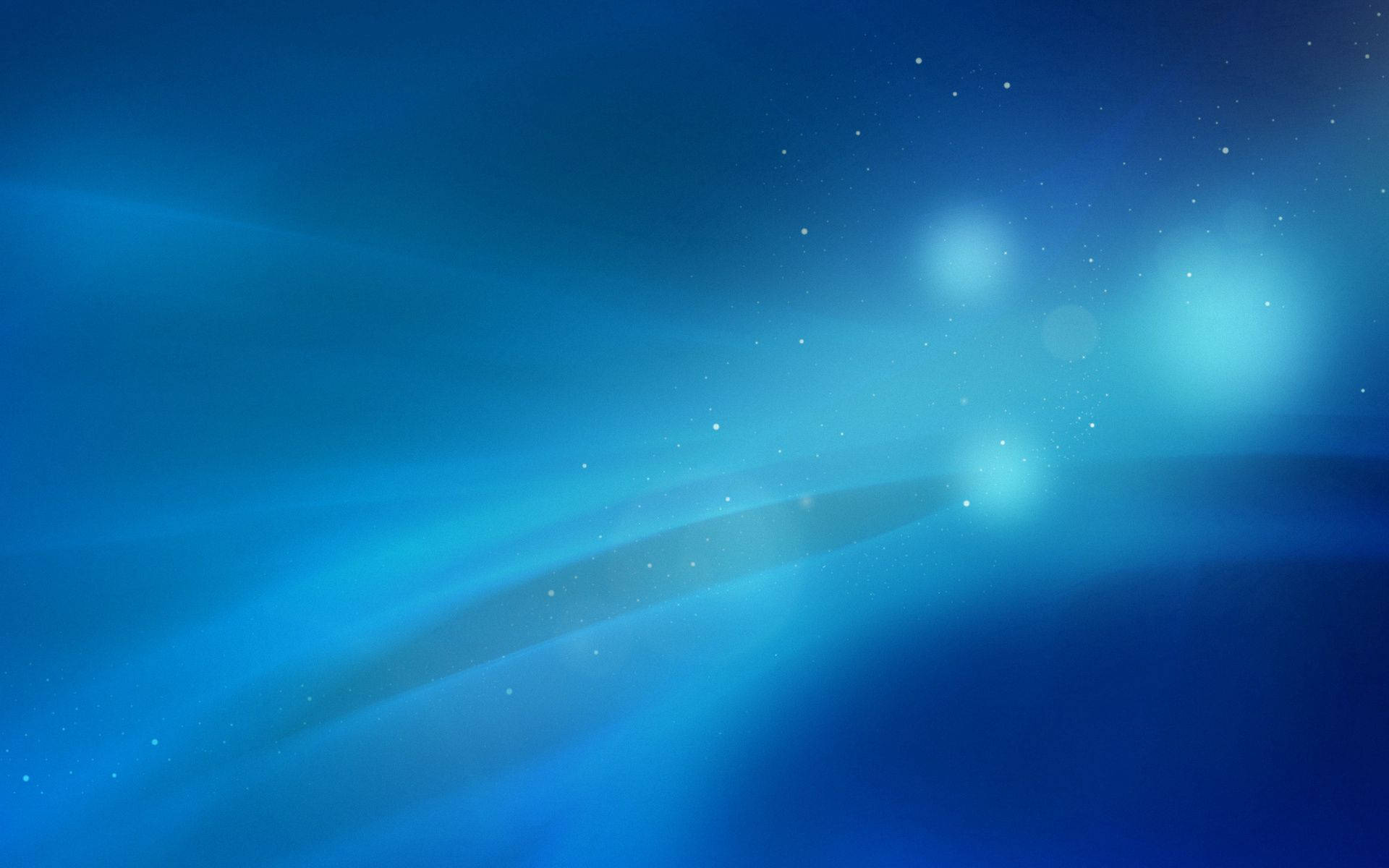 蓝色发光线条和闪烁的光点，如同蓝色背景上的星星。