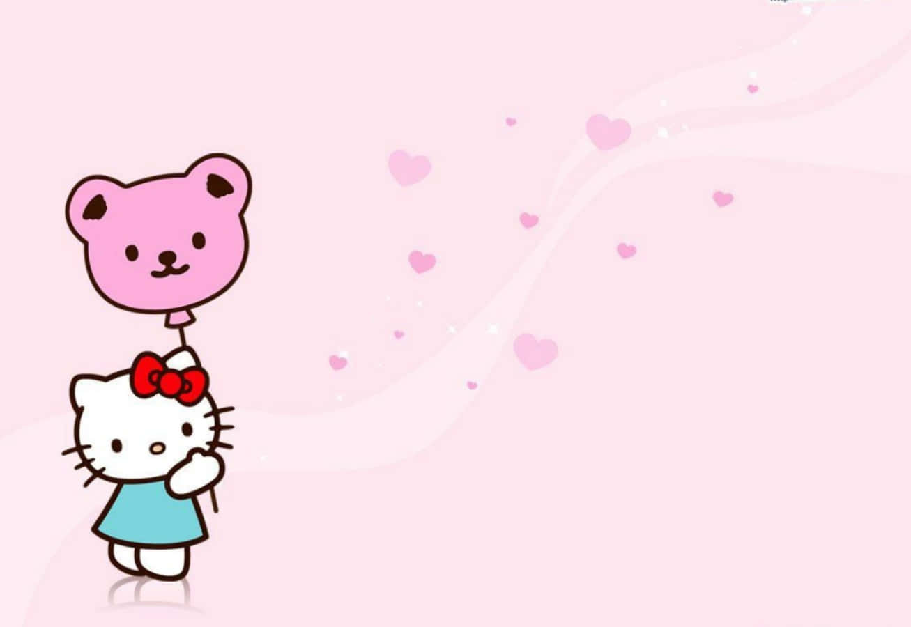 可爱Hello Kitty主题笔记本电脑 壁纸