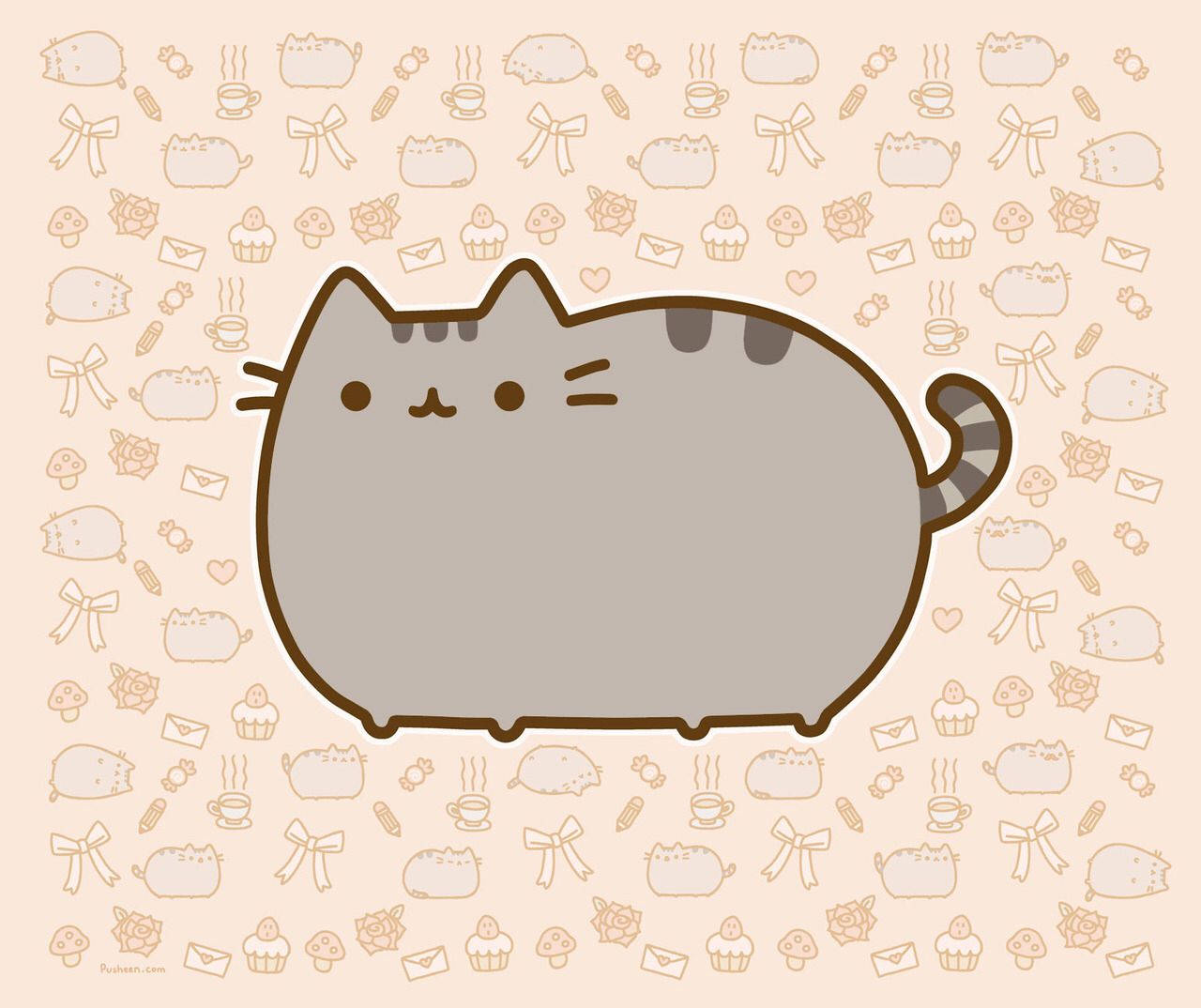 可爱iPad胖吉猫 壁纸