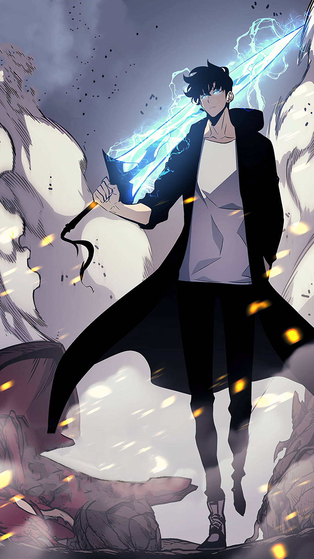 可爱动漫男孩成振宇《我独自升级》