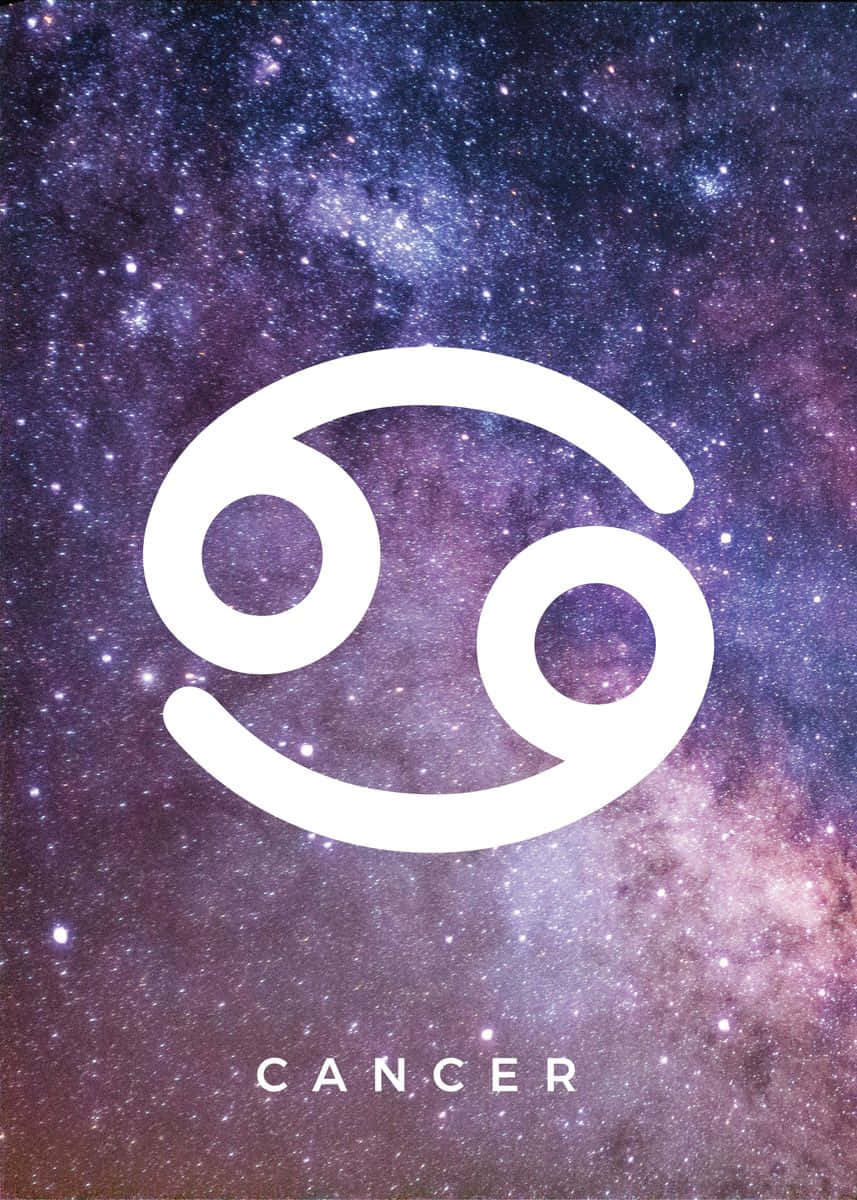 可爱巨蟹座星座星系壁纸 壁纸