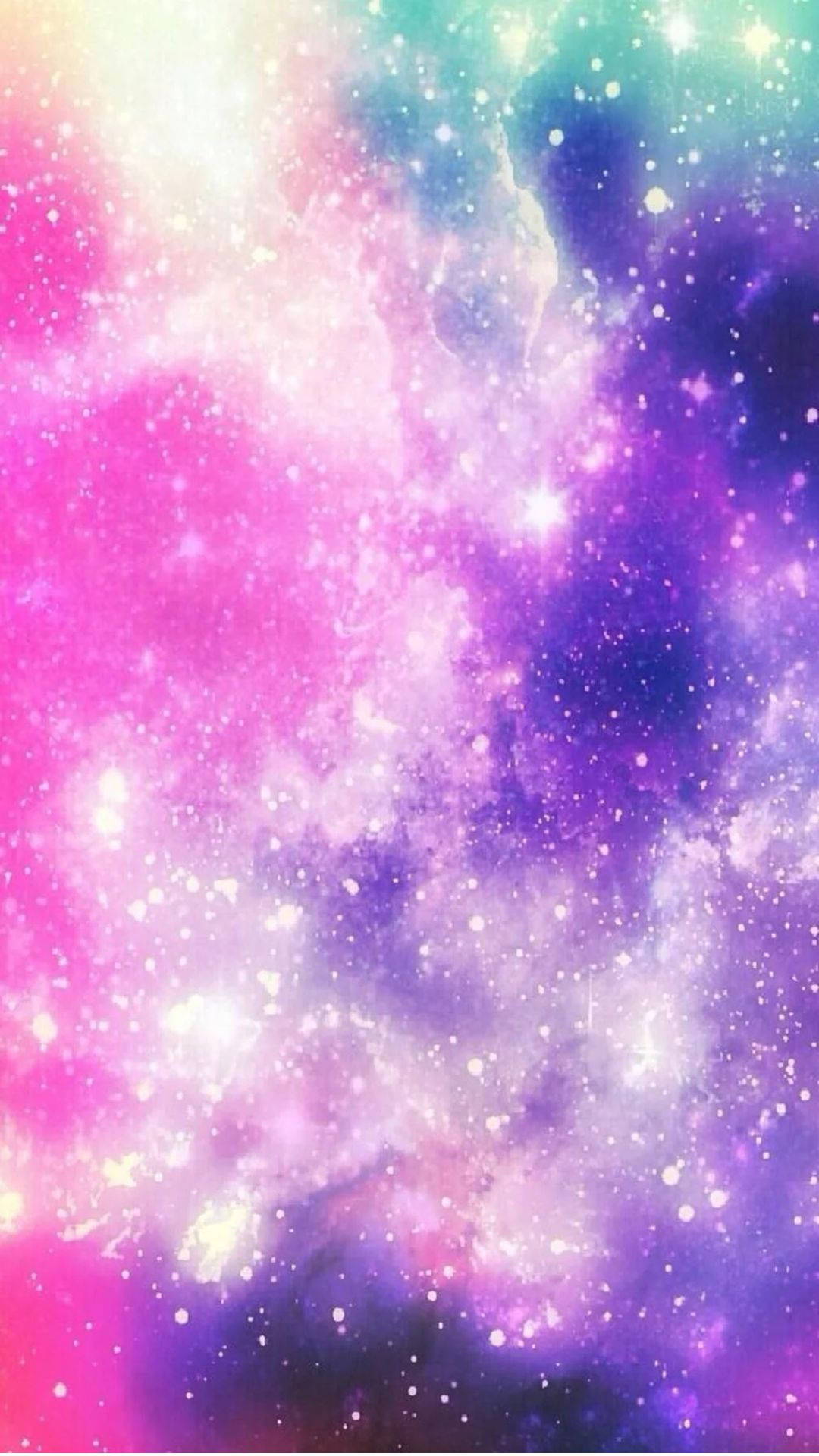 可爱星系中的璀璨星辰 壁纸