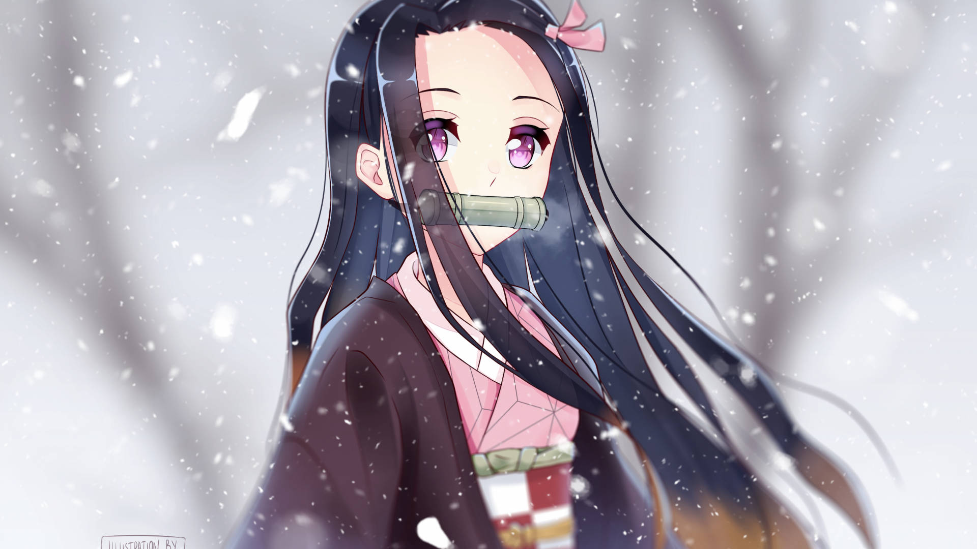 可爱祢豆子美学 壁纸