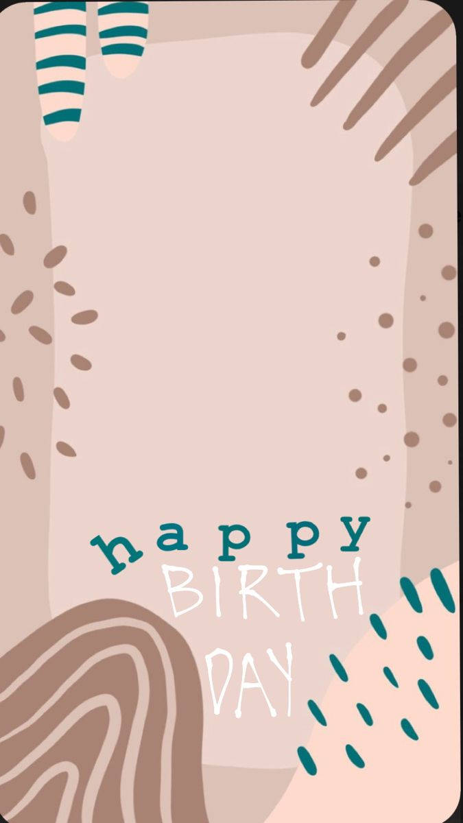 可爱美学生日快乐 壁纸