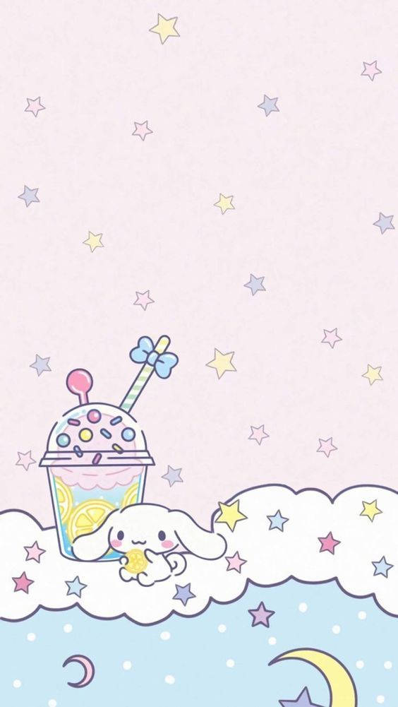 可爱高清大耳狗与星星 壁纸