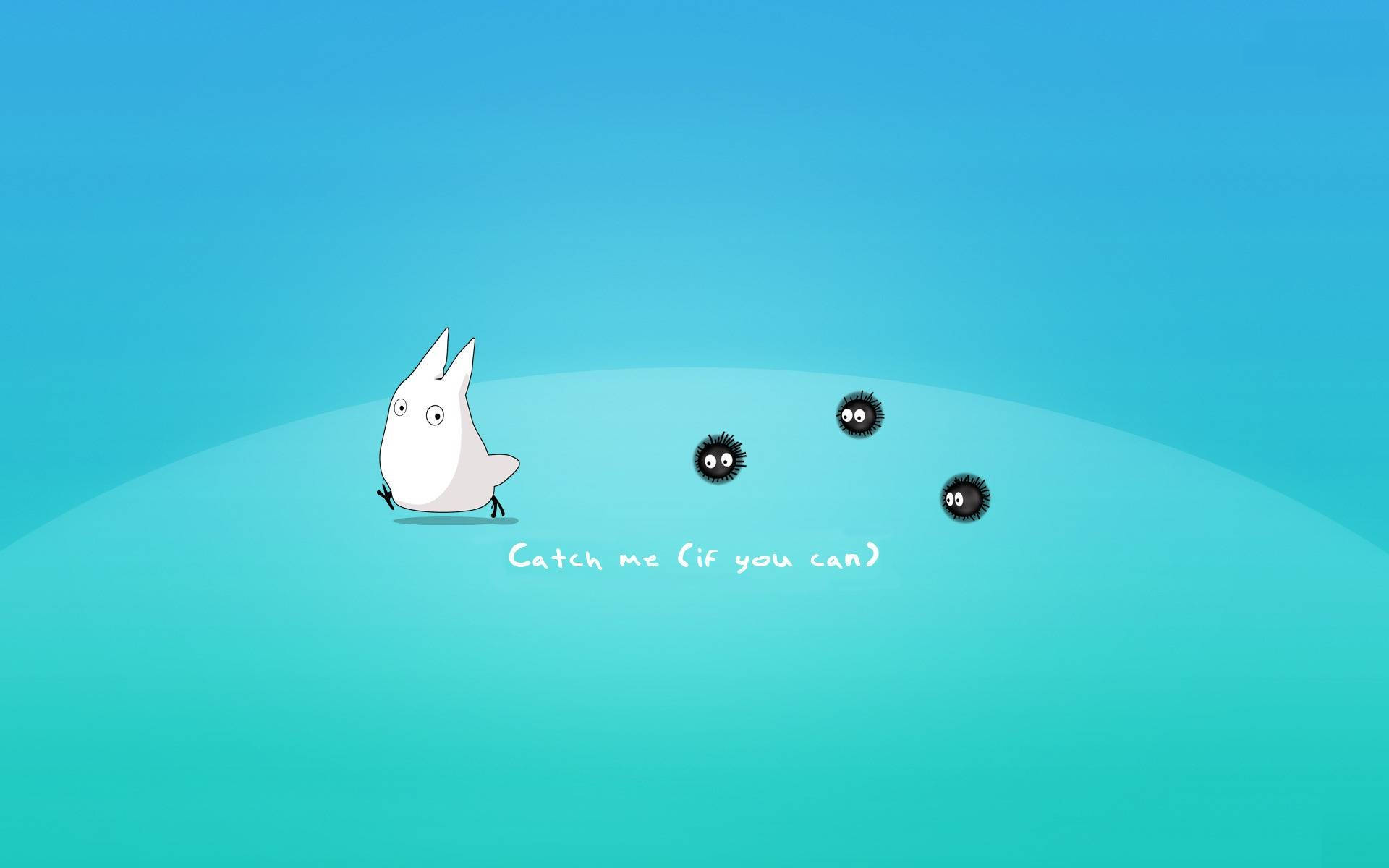 可爱龙猫美学笔记本电脑 壁纸