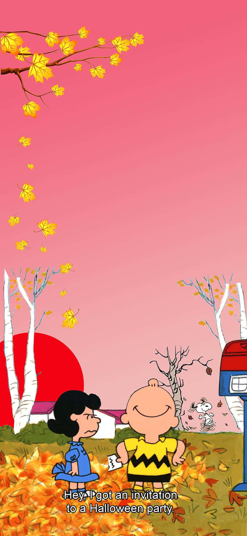 和史努比、查理·布朗以及所有你喜欢的《花生》角色一起庆祝万圣节！ 壁纸