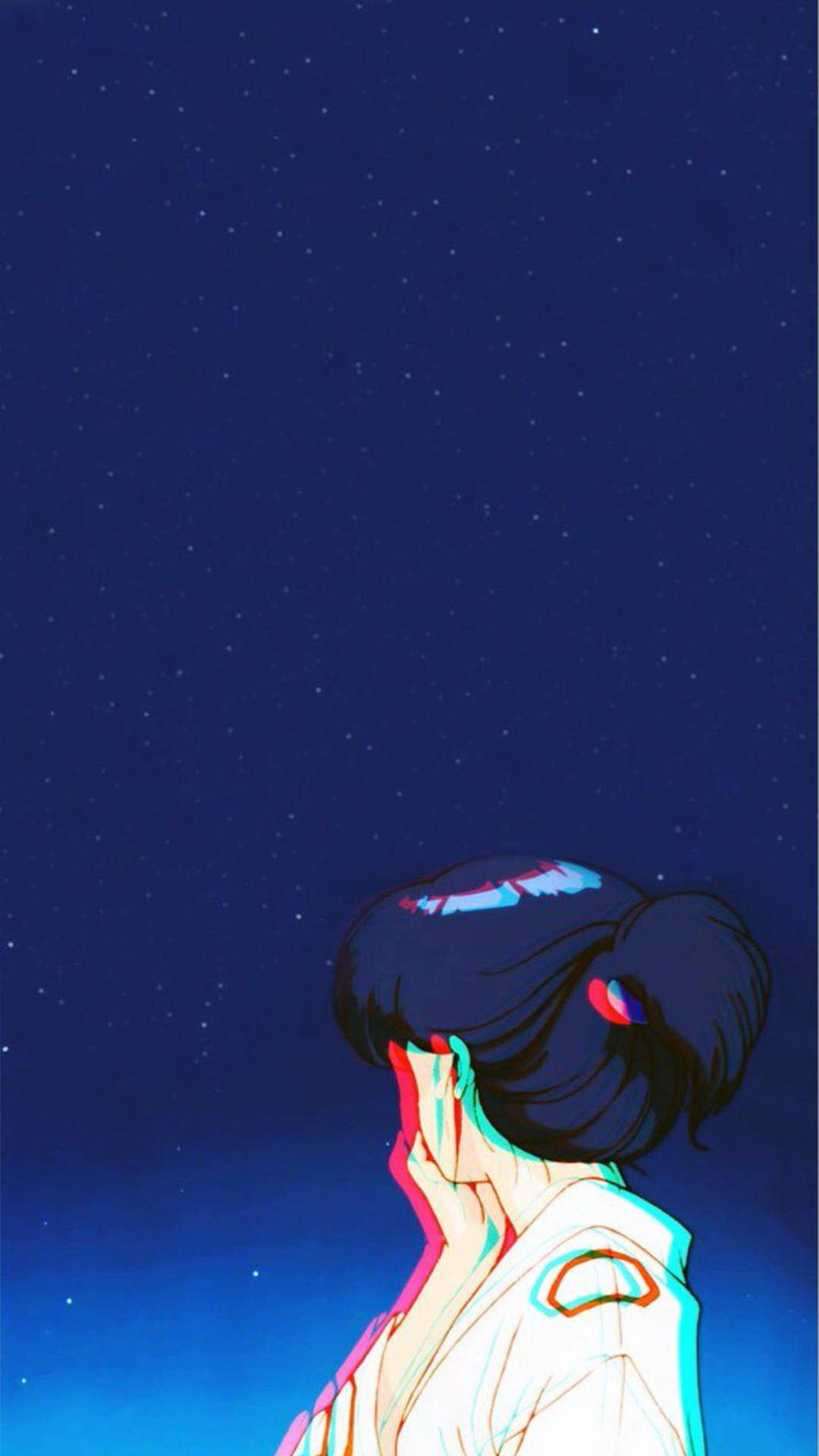 和服女子复古动漫美学 壁纸
