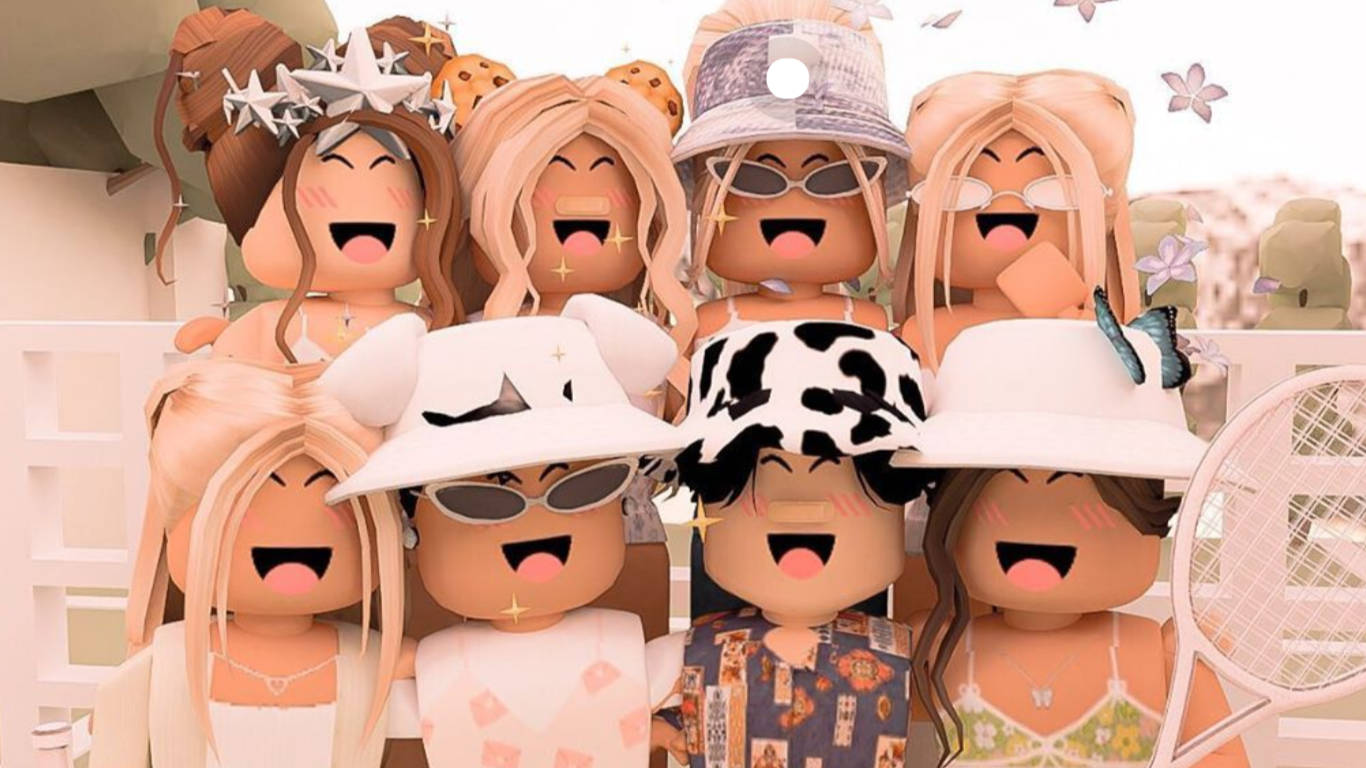 唯美Roblox女孩团体 壁纸