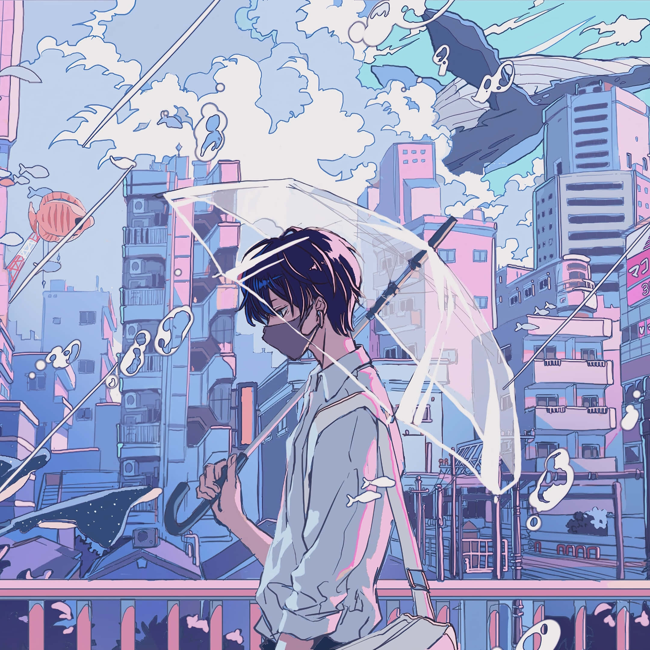 唯美动漫男孩头像 壁纸